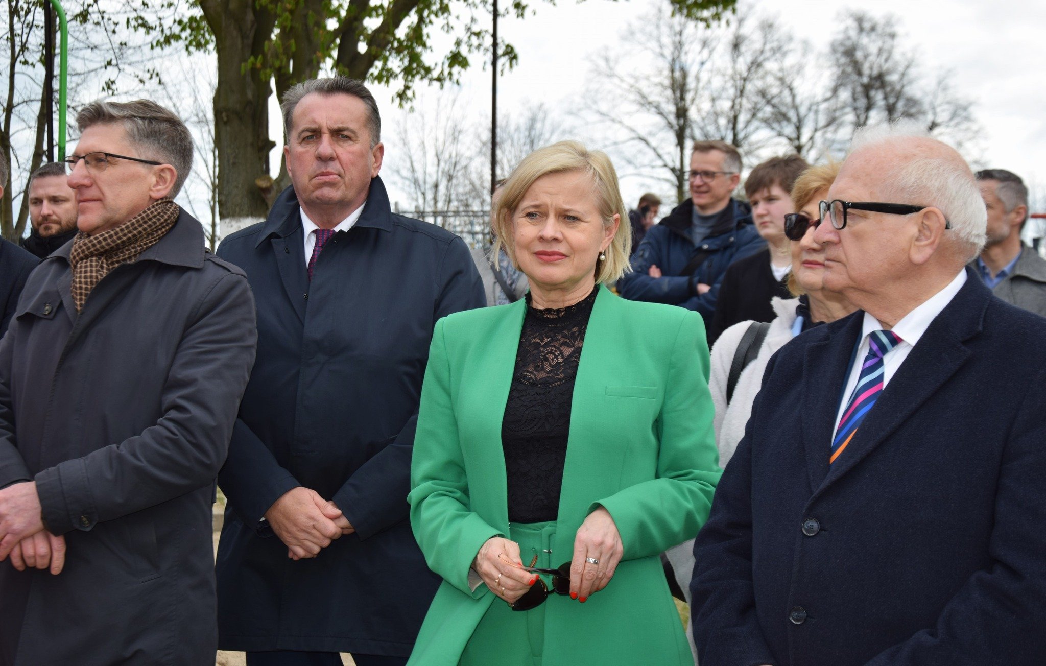 Odsłonięcie tablicy pamiątkowej w Mikołajowicach