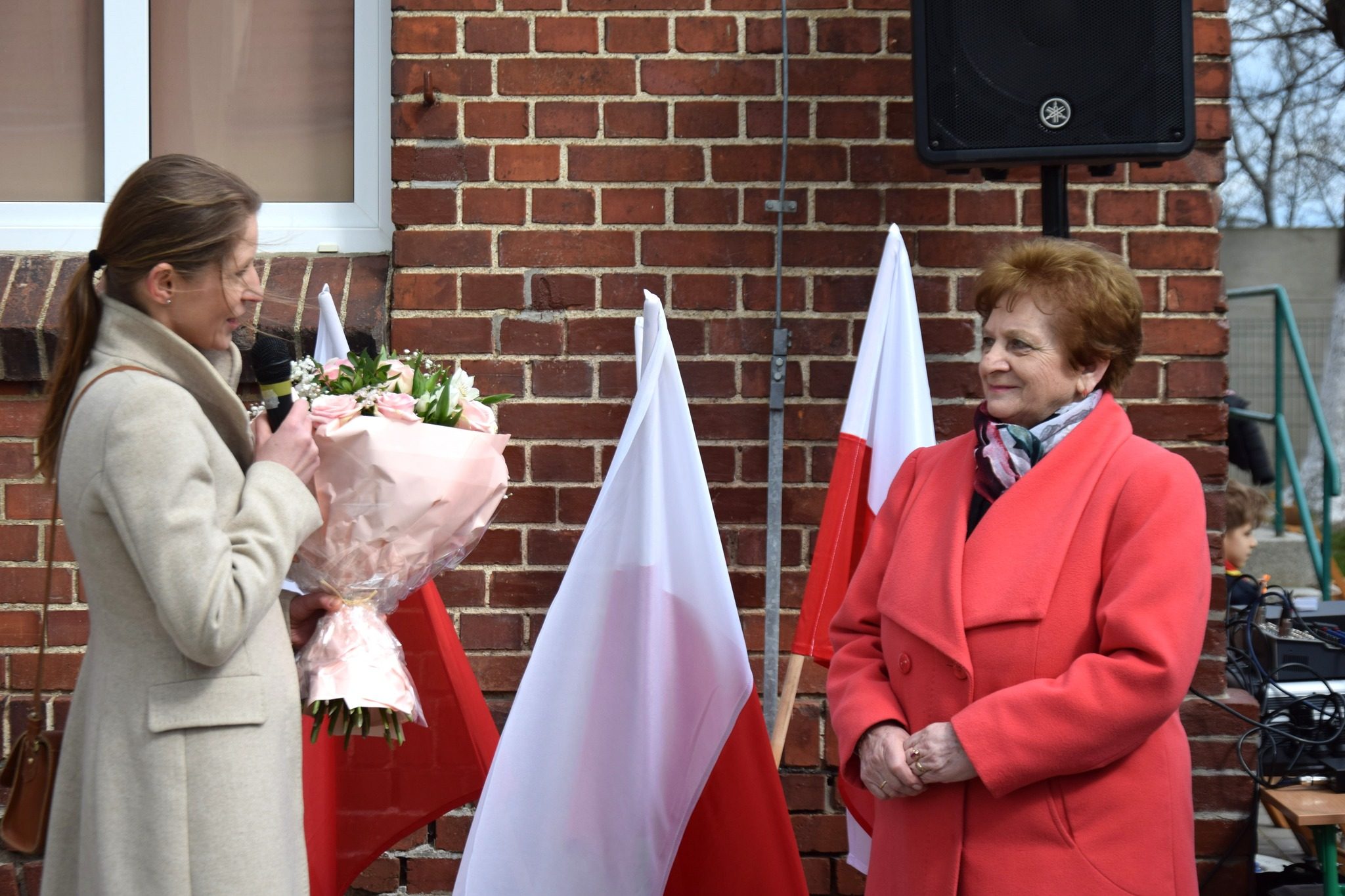 Odsłonięcie tablicy pamiątkowej w Mikołajowicach