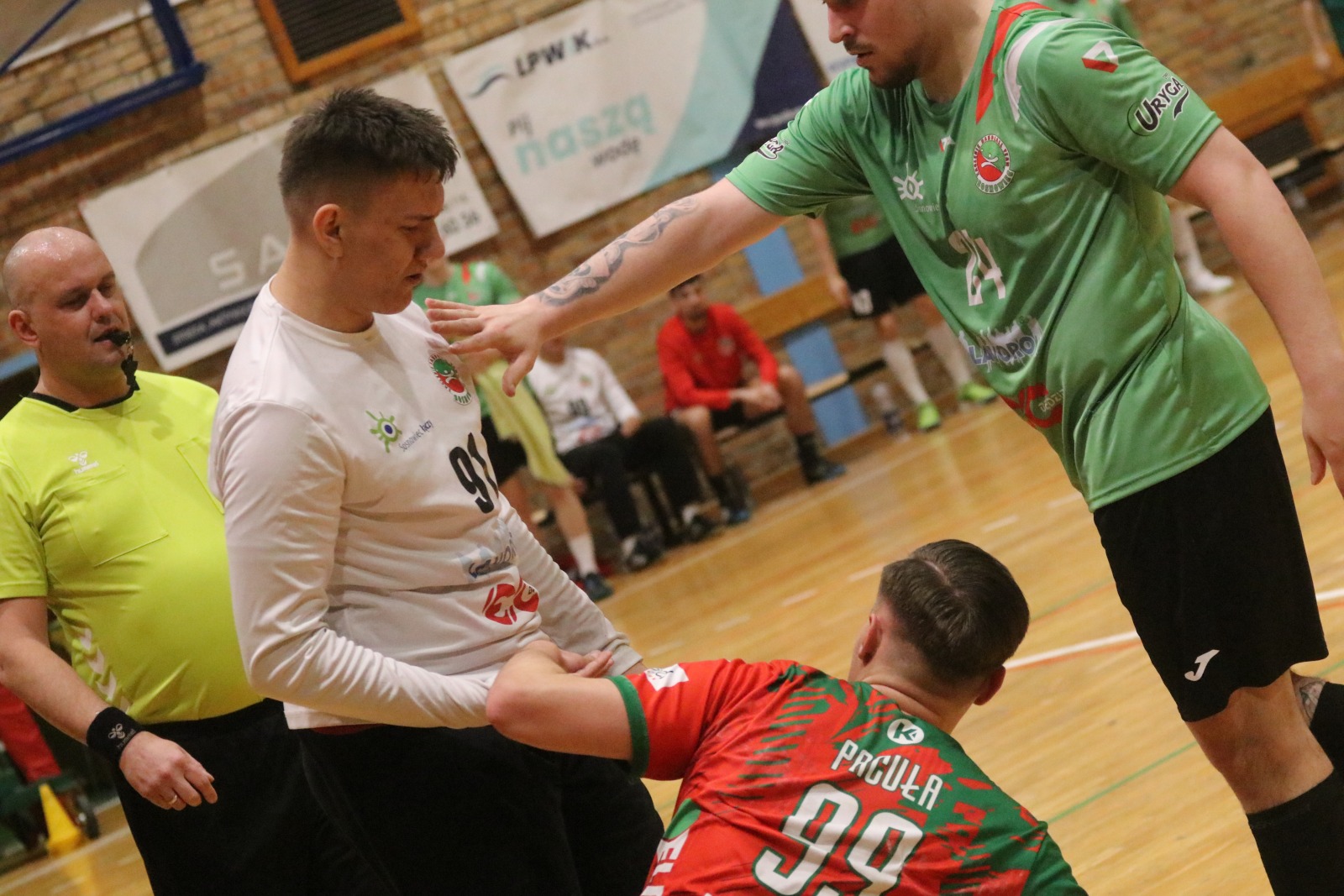 Trzecia wygrana z rzędu Siódemki Miedź Huras Legnica