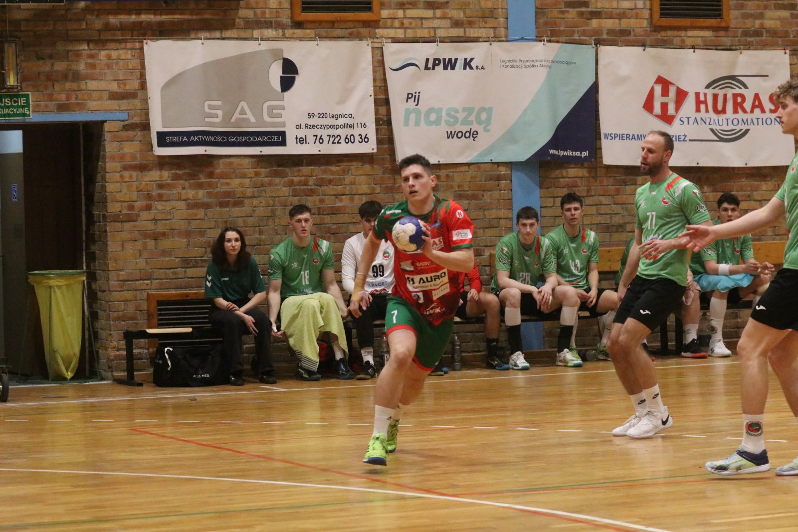 Trzecia wygrana z rzędu Siódemki Miedź Huras Legnica