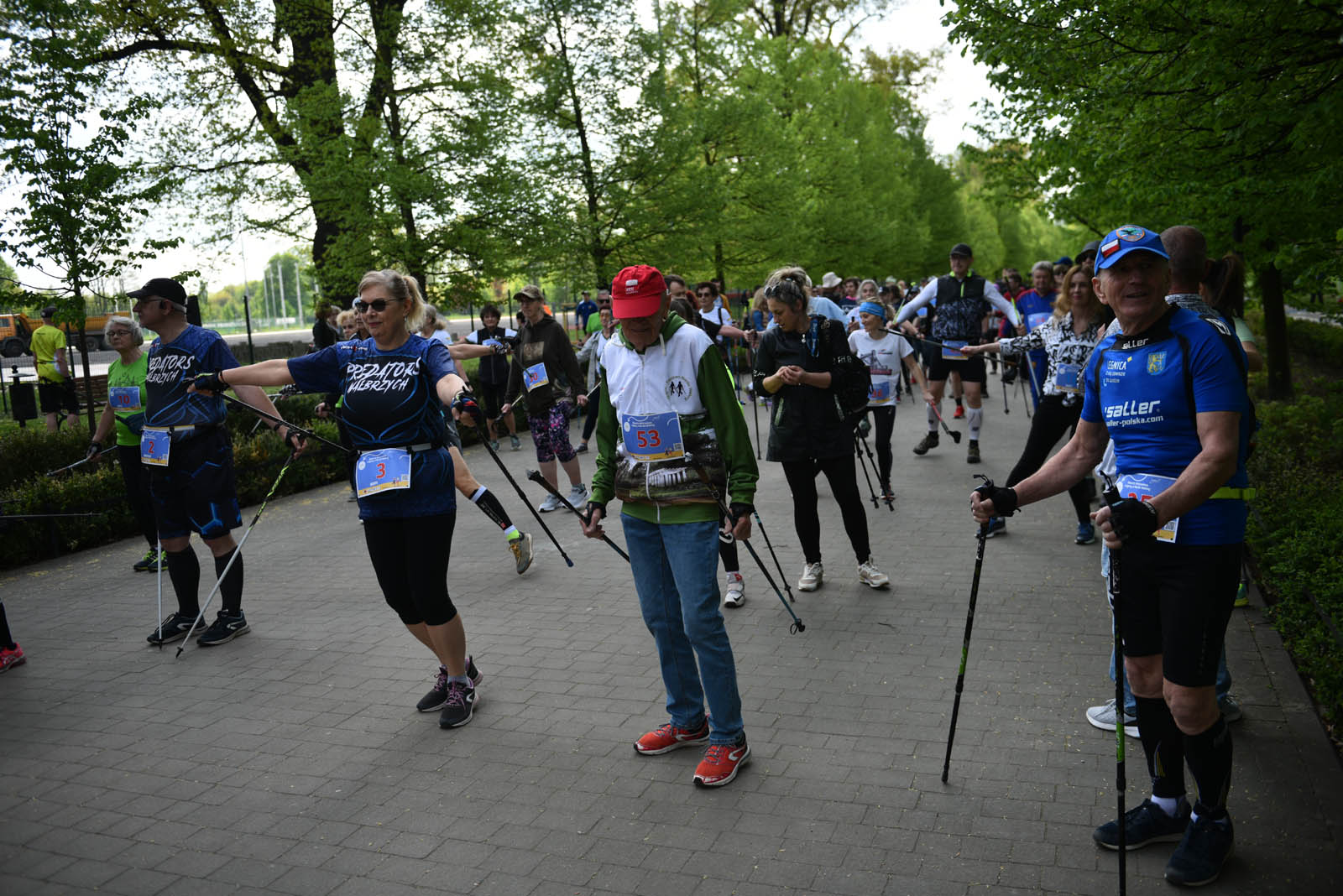 Aktywnie, czyli Otwarte Mistrzostwa Legnicy w Nordic Walking