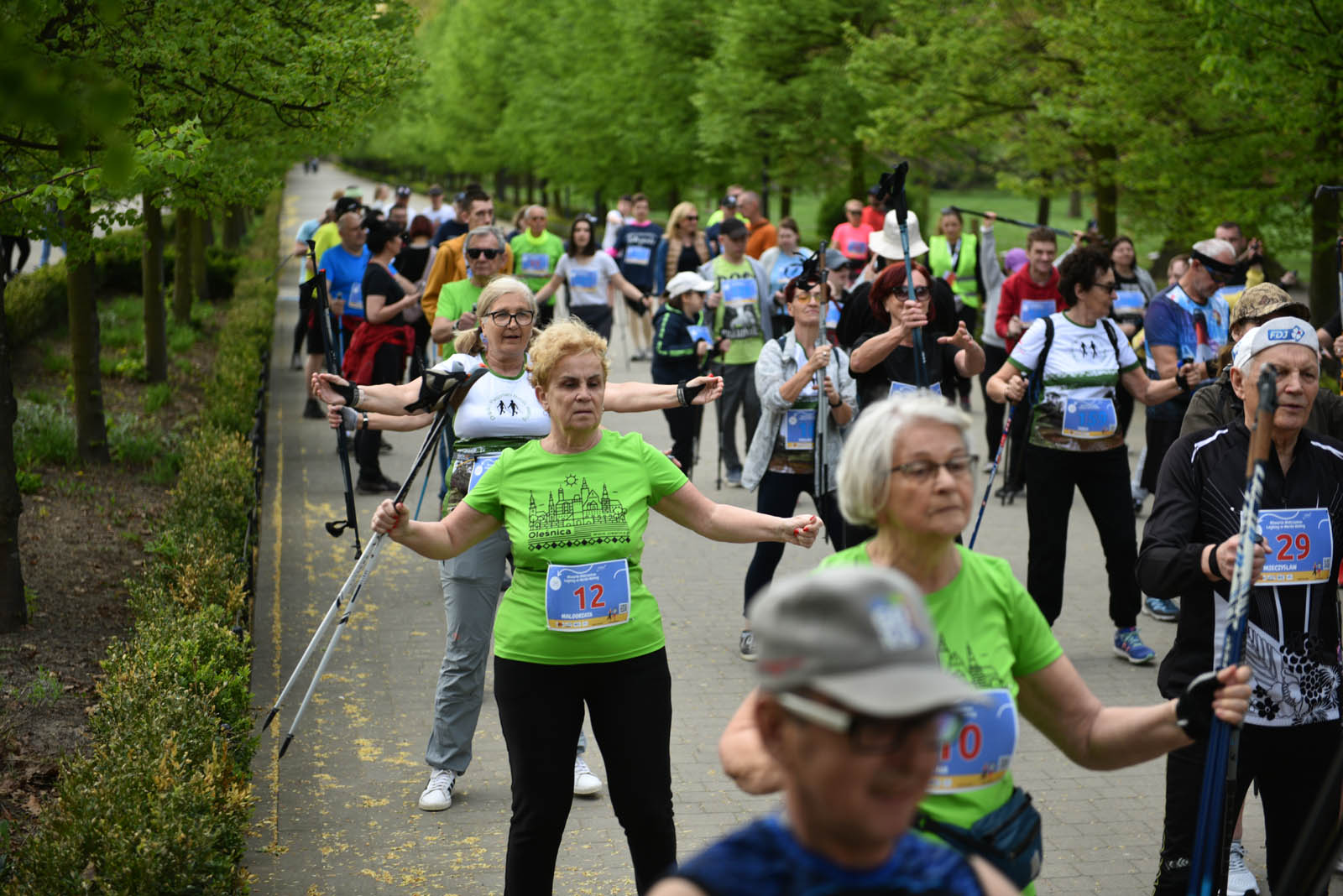Aktywnie, czyli Otwarte Mistrzostwa Legnicy w Nordic Walking
