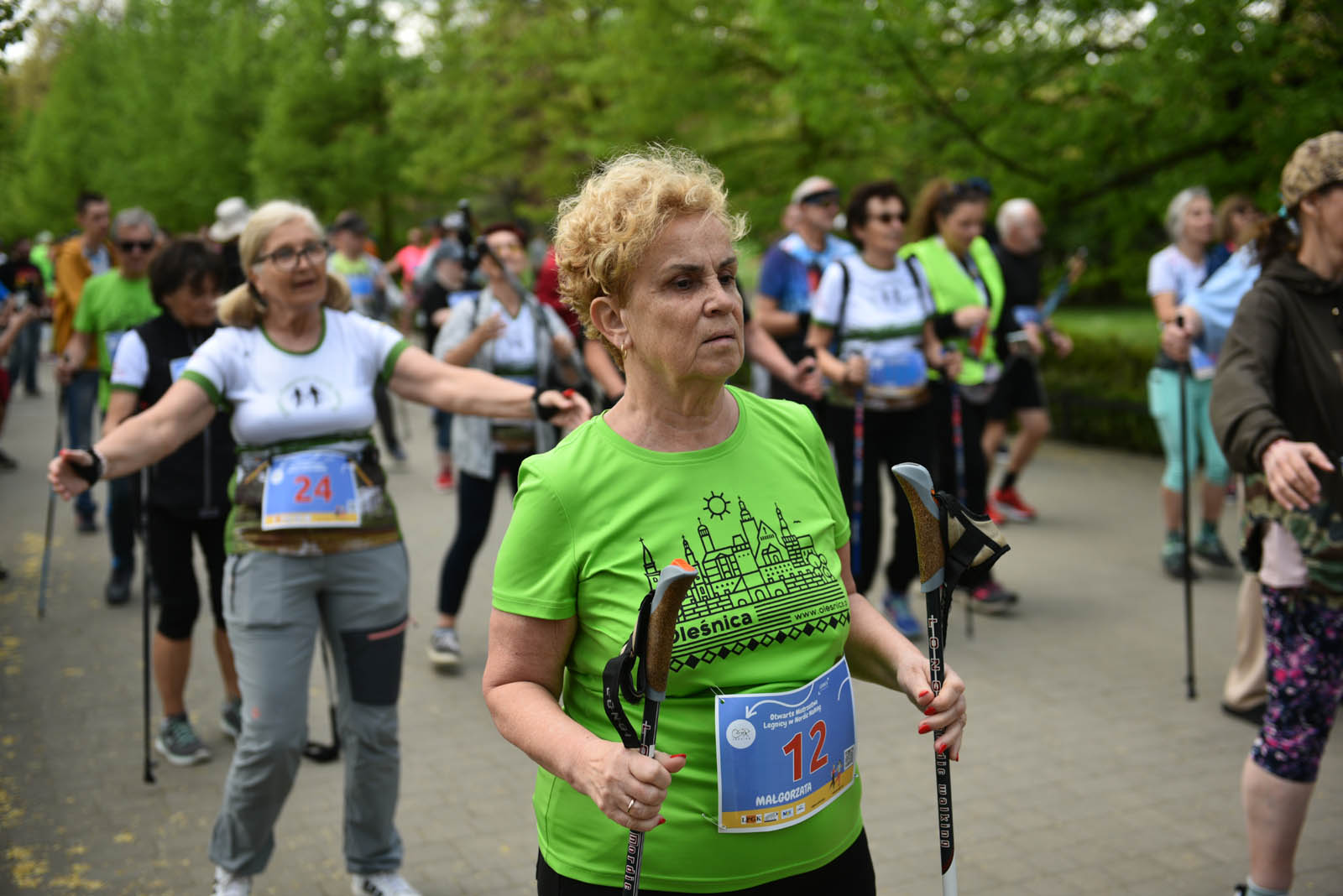 Aktywnie, czyli Otwarte Mistrzostwa Legnicy w Nordic Walking