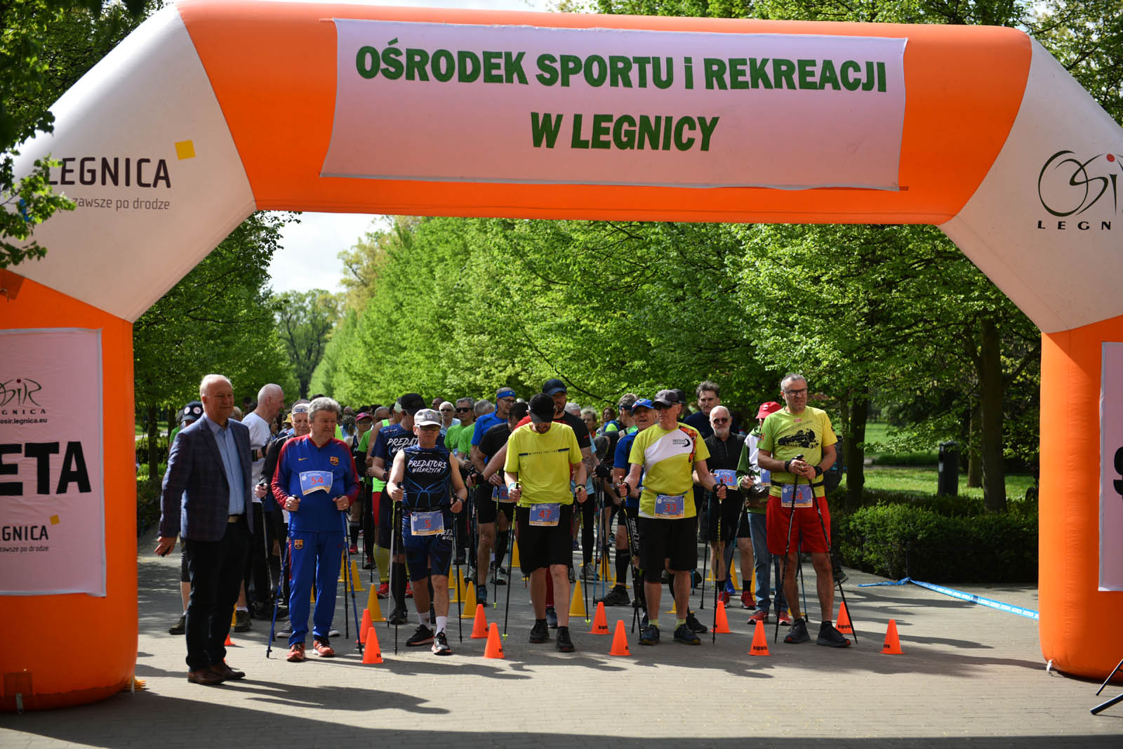 Aktywnie, czyli Otwarte Mistrzostwa Legnicy w Nordic Walking