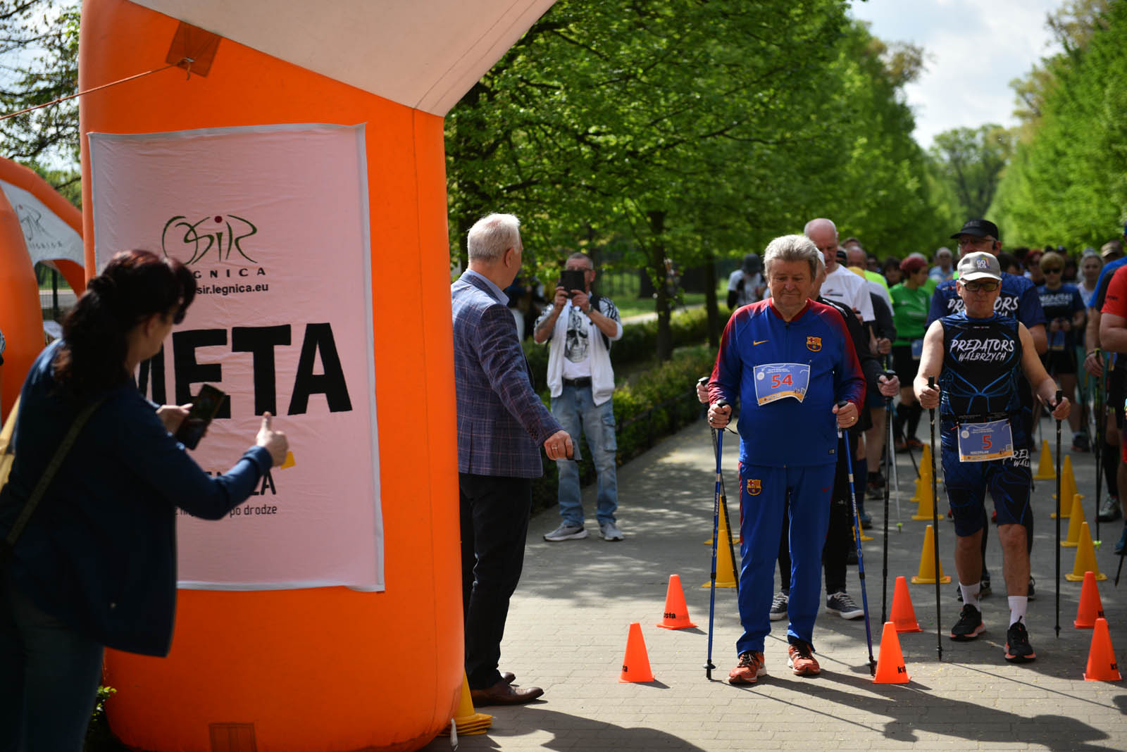 Aktywnie, czyli Otwarte Mistrzostwa Legnicy w Nordic Walking