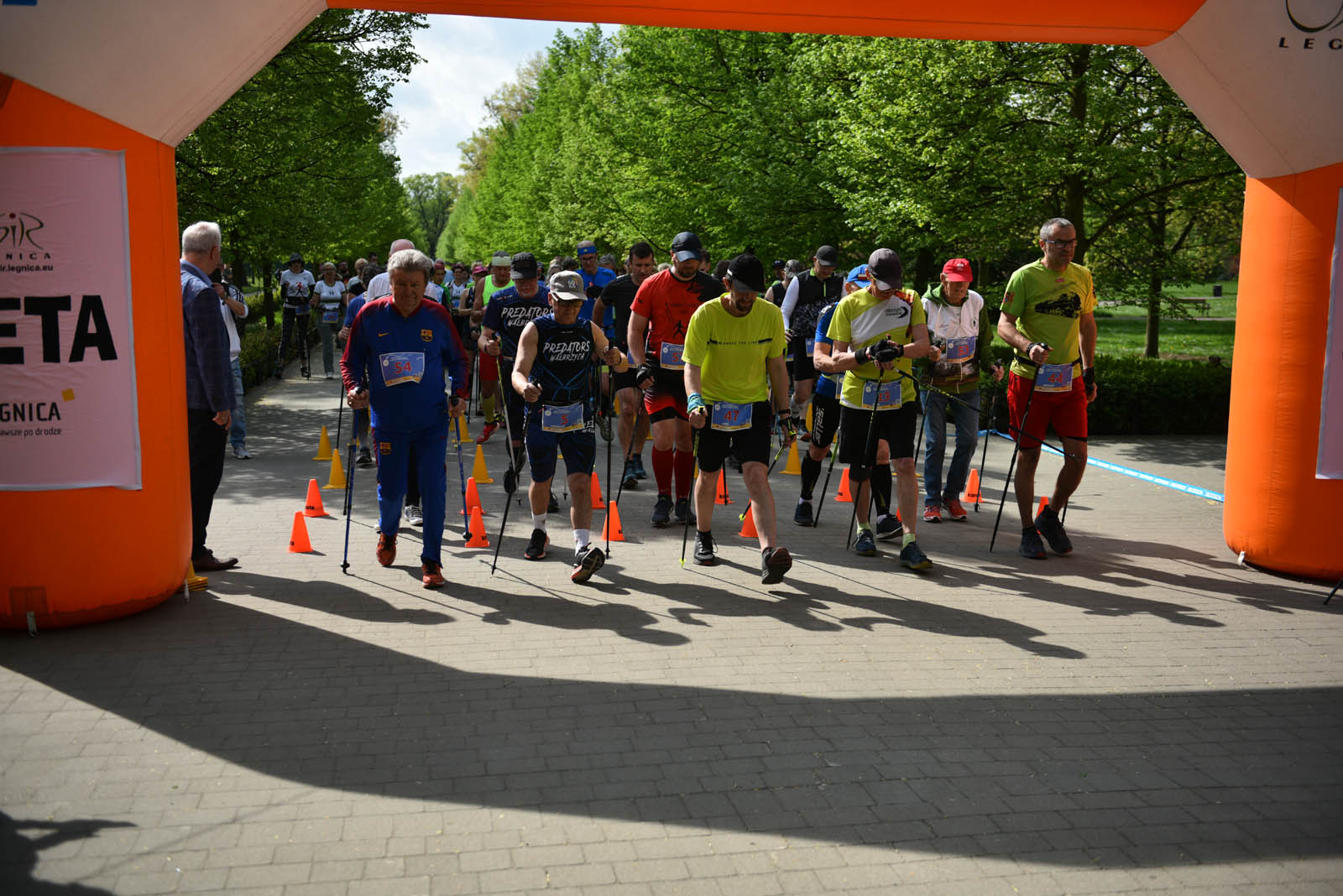 Aktywnie, czyli Otwarte Mistrzostwa Legnicy w Nordic Walking