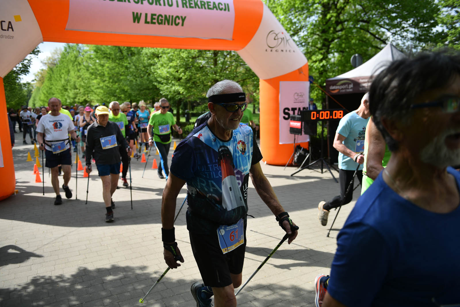 Aktywnie, czyli Otwarte Mistrzostwa Legnicy w Nordic Walking