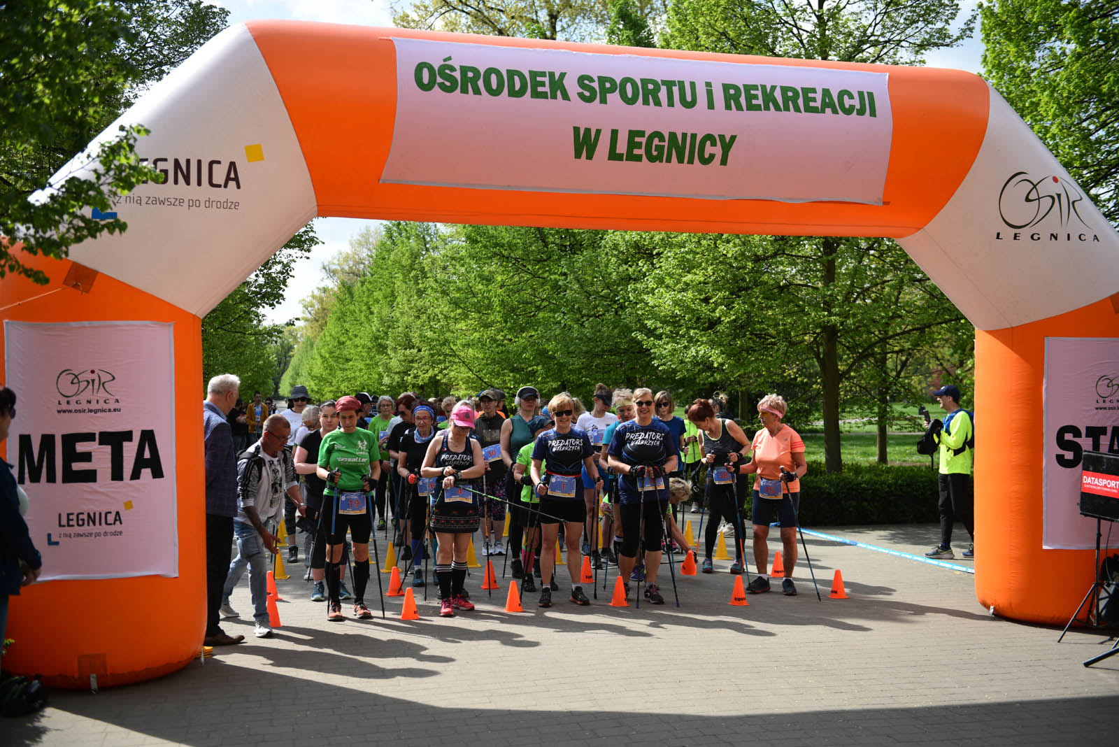 Aktywnie, czyli Otwarte Mistrzostwa Legnicy w Nordic Walking