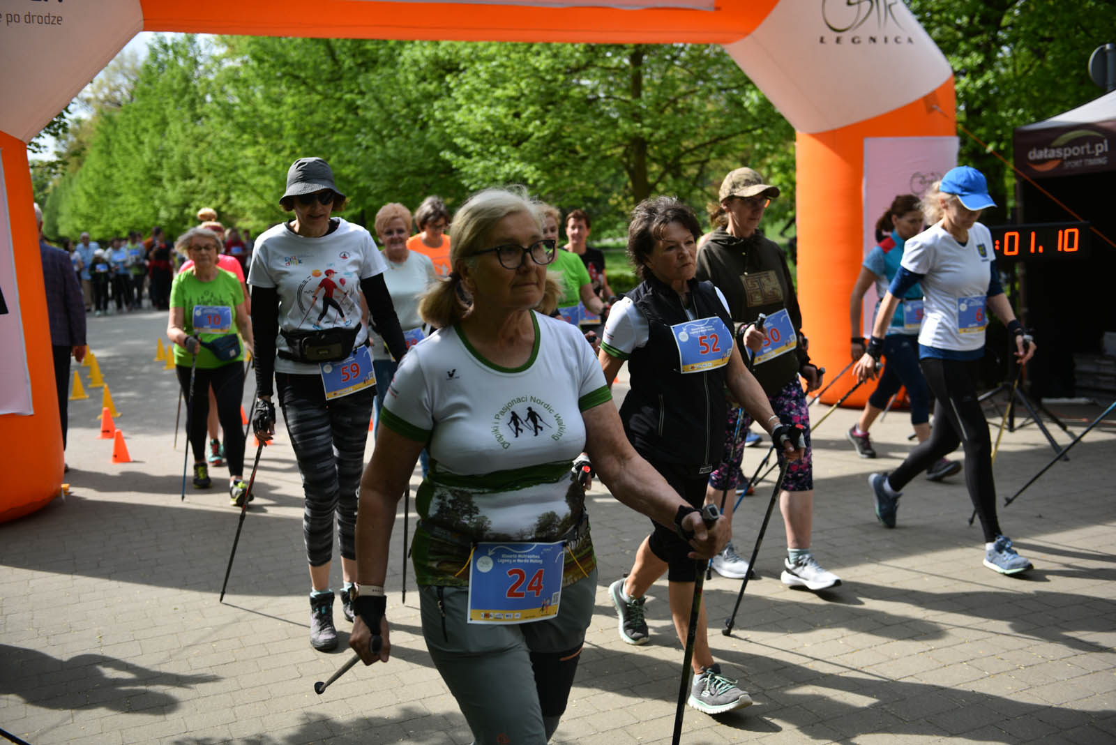 Aktywnie, czyli Otwarte Mistrzostwa Legnicy w Nordic Walking