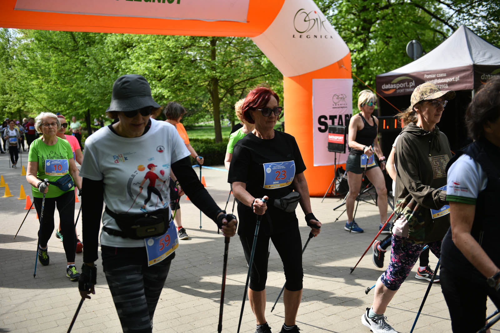 Aktywnie, czyli Otwarte Mistrzostwa Legnicy w Nordic Walking