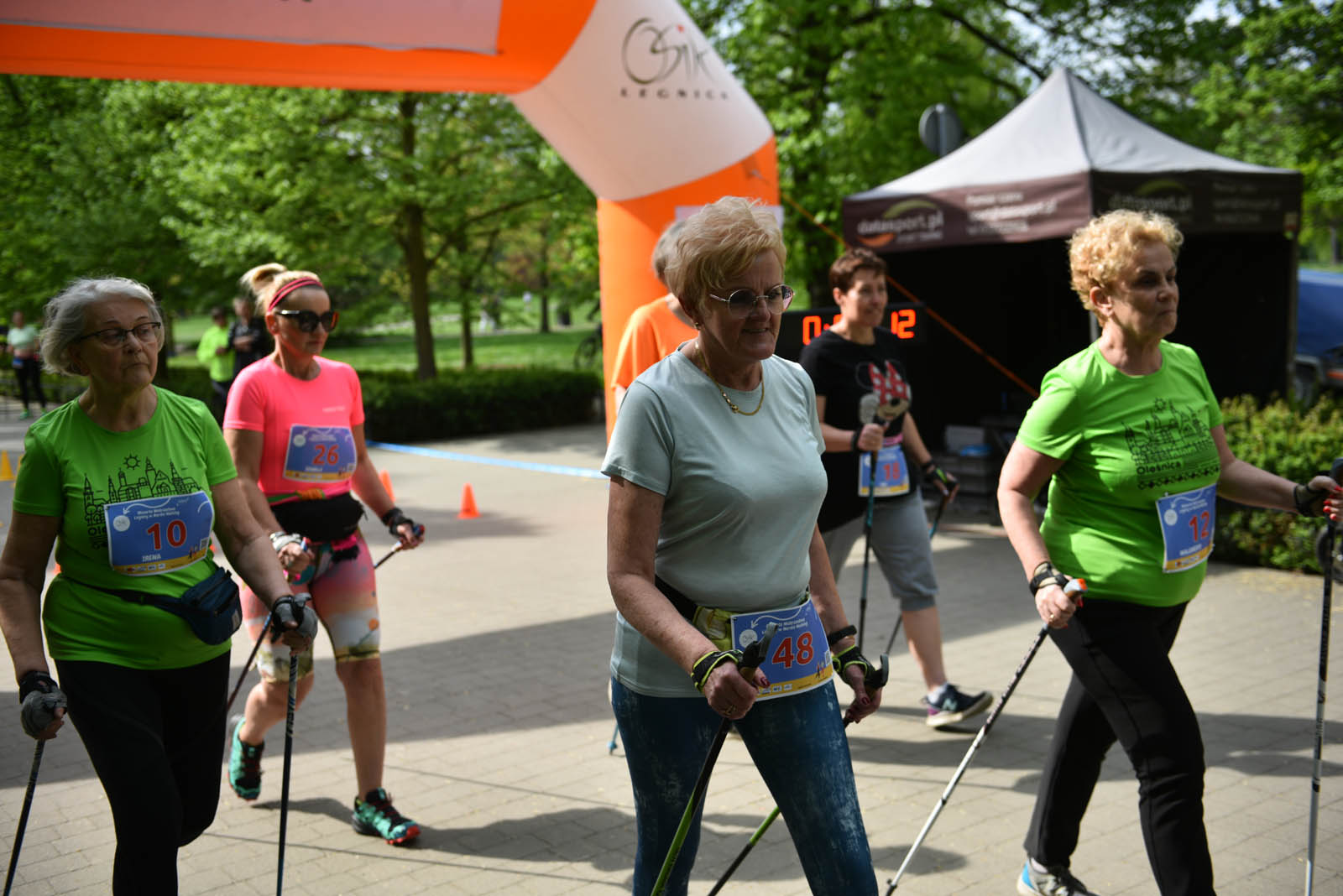 Aktywnie, czyli Otwarte Mistrzostwa Legnicy w Nordic Walking