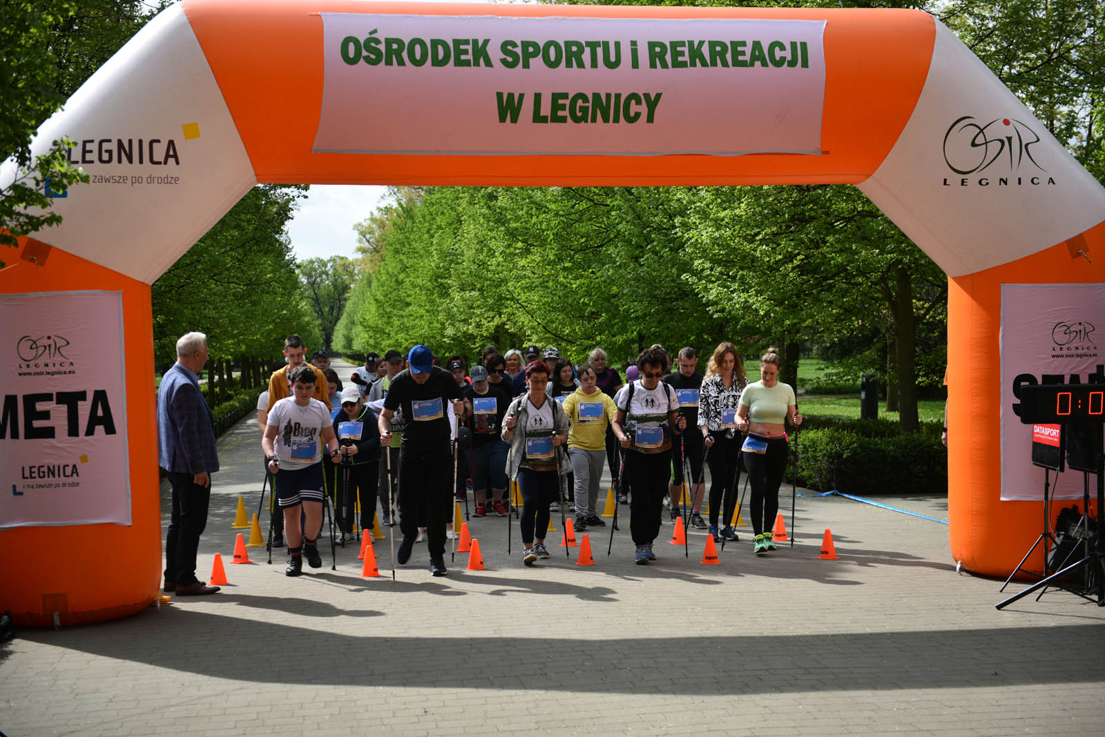 Aktywnie, czyli Otwarte Mistrzostwa Legnicy w Nordic Walking