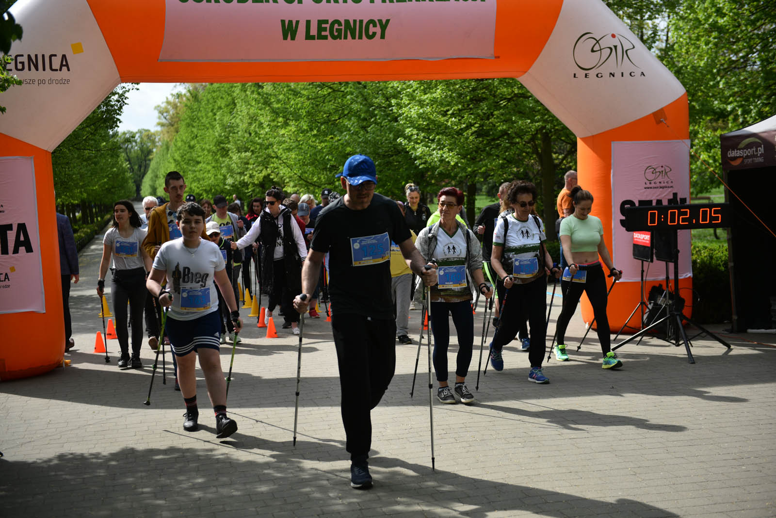 Aktywnie, czyli Otwarte Mistrzostwa Legnicy w Nordic Walking