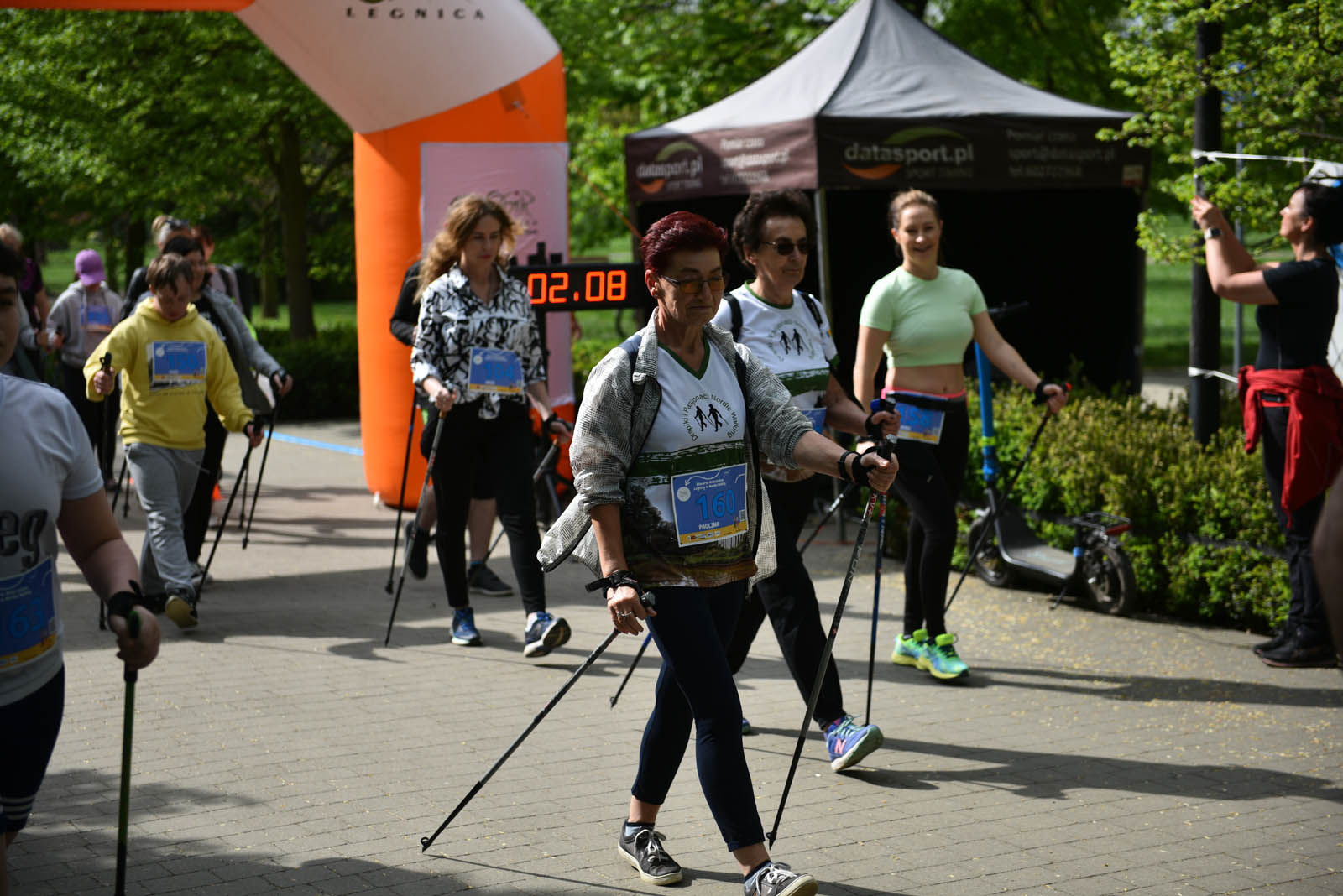 Aktywnie, czyli Otwarte Mistrzostwa Legnicy w Nordic Walking