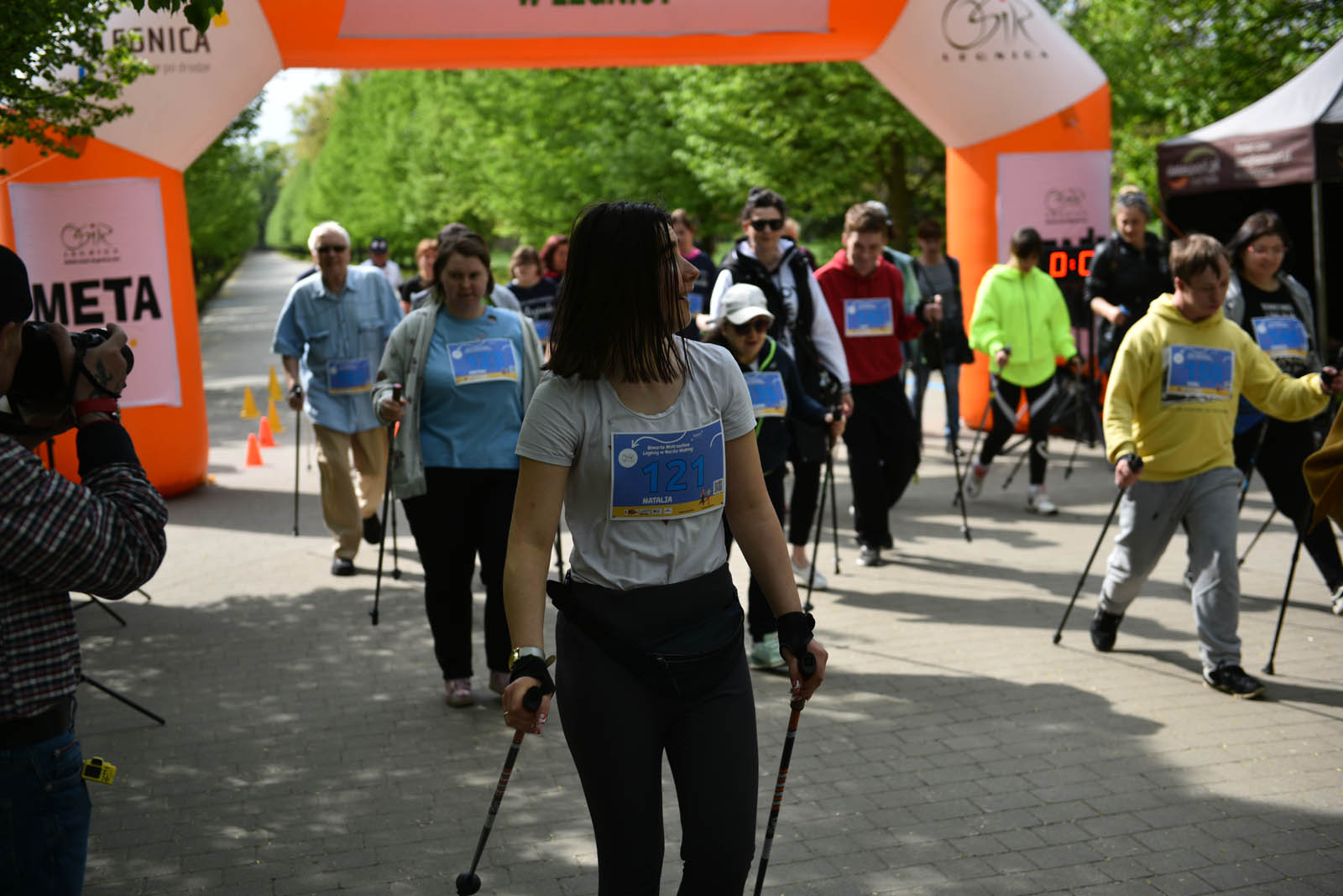 Aktywnie, czyli Otwarte Mistrzostwa Legnicy w Nordic Walking