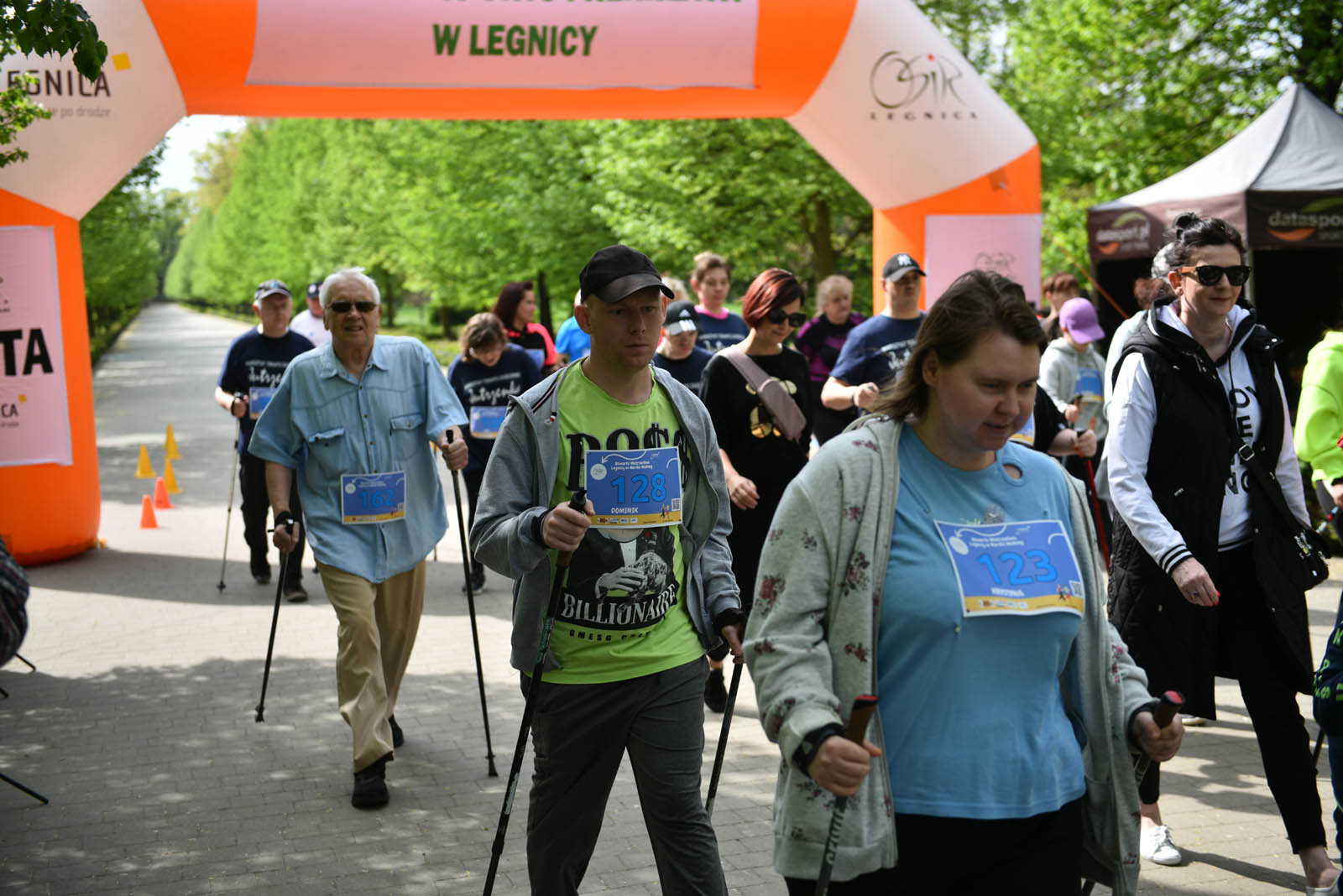 Aktywnie, czyli Otwarte Mistrzostwa Legnicy w Nordic Walking