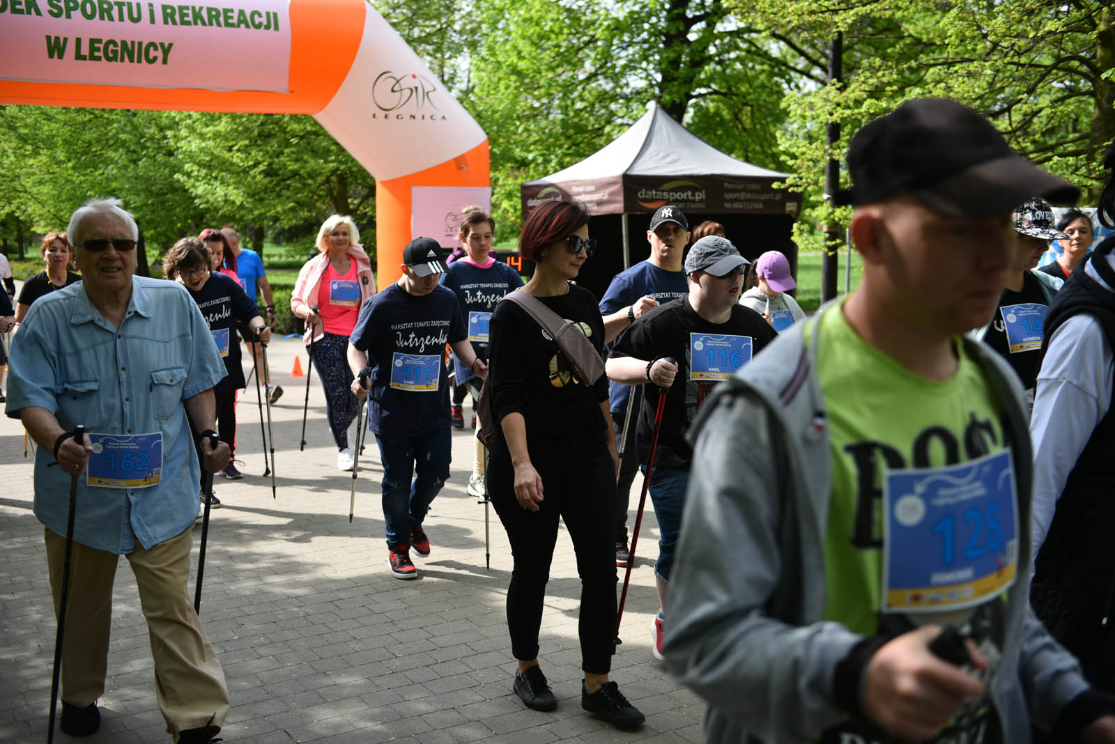 Aktywnie, czyli Otwarte Mistrzostwa Legnicy w Nordic Walking