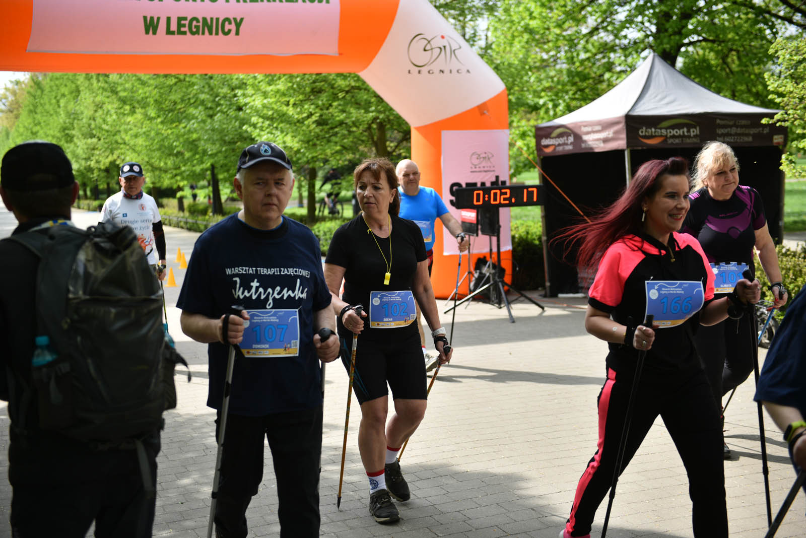 Aktywnie, czyli Otwarte Mistrzostwa Legnicy w Nordic Walking