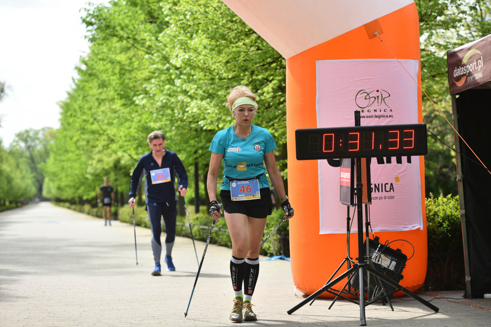 Aktywnie, czyli Otwarte Mistrzostwa Legnicy w Nordic Walking