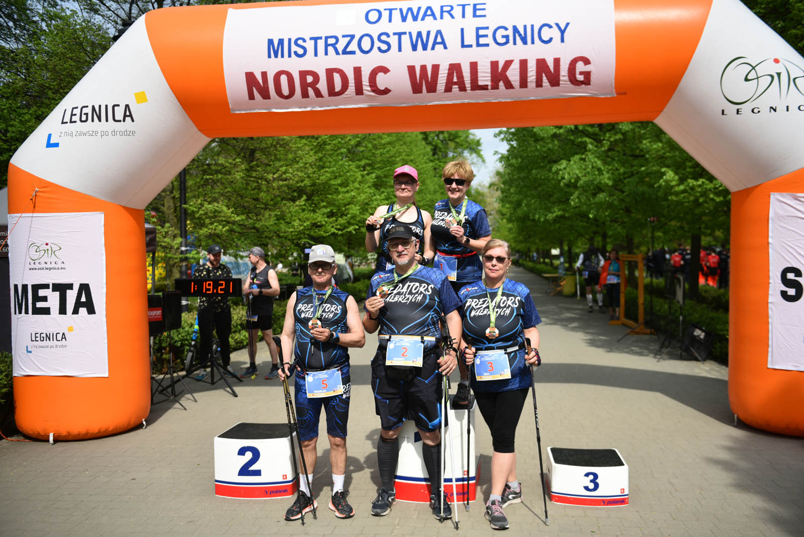 Aktywnie, czyli Otwarte Mistrzostwa Legnicy w Nordic Walking