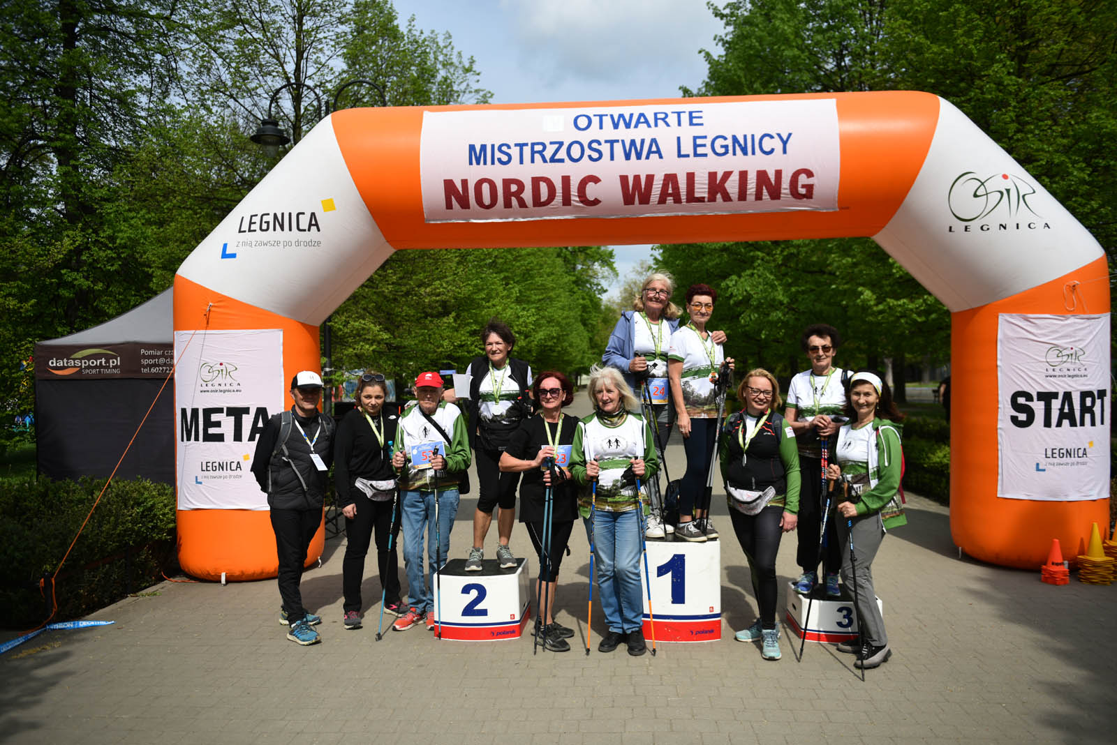 Aktywnie, czyli Otwarte Mistrzostwa Legnicy w Nordic Walking