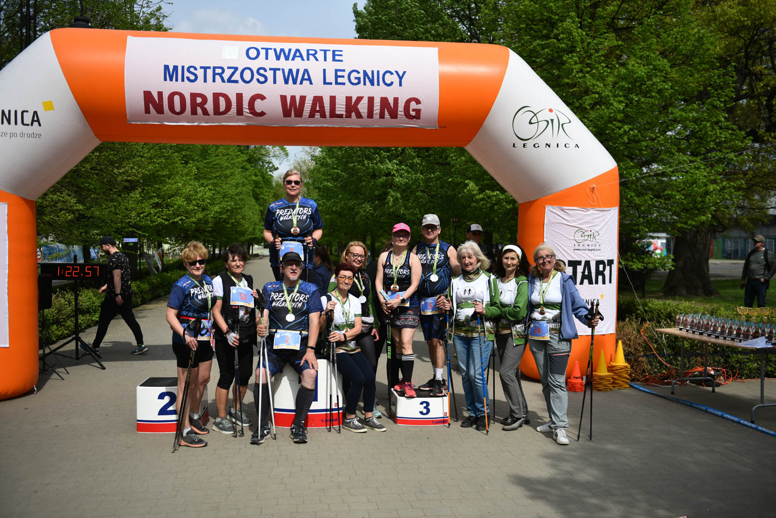 Aktywnie, czyli Otwarte Mistrzostwa Legnicy w Nordic Walking