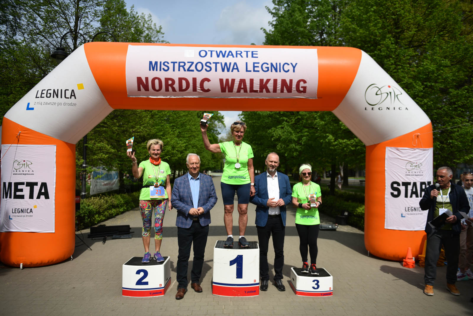 Aktywnie, czyli Otwarte Mistrzostwa Legnicy w Nordic Walking