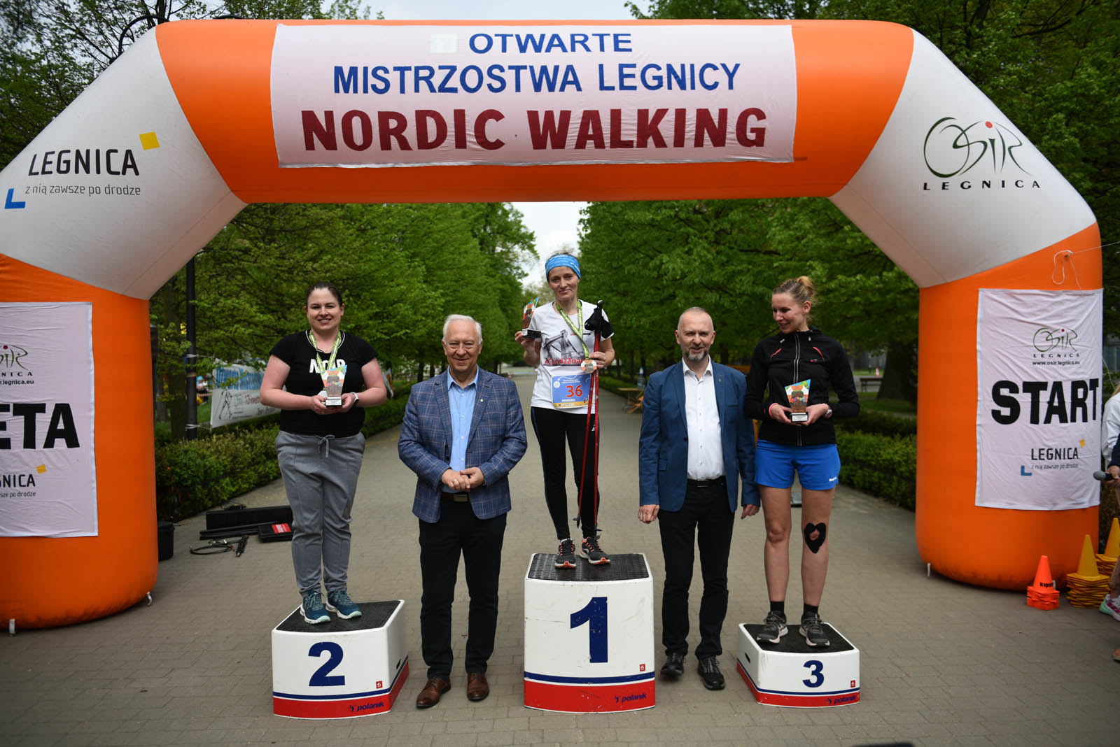 Aktywnie, czyli Otwarte Mistrzostwa Legnicy w Nordic Walking
