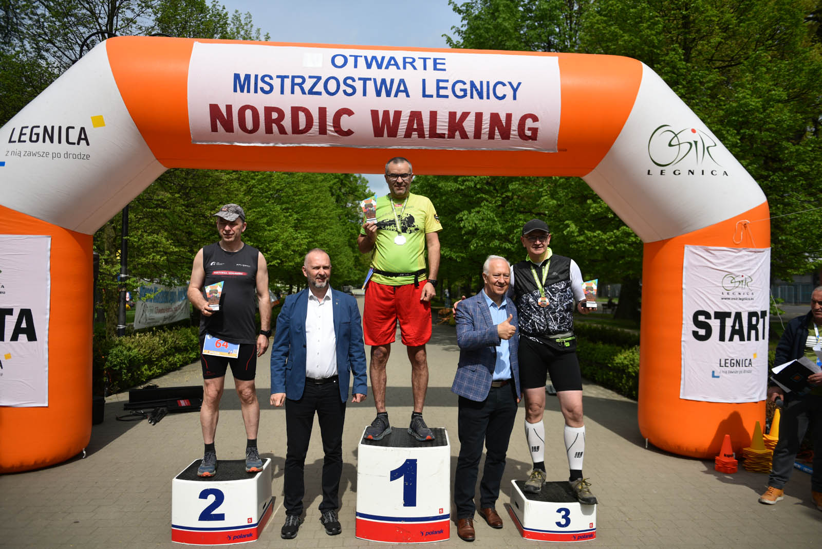 Aktywnie, czyli Otwarte Mistrzostwa Legnicy w Nordic Walking