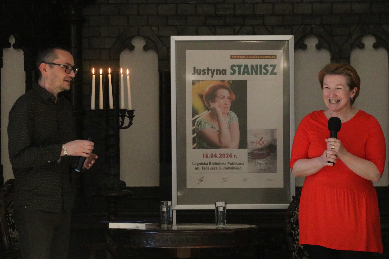 Spotkanie z Justyną Stanisz i promocja jej książki „Wróciło”