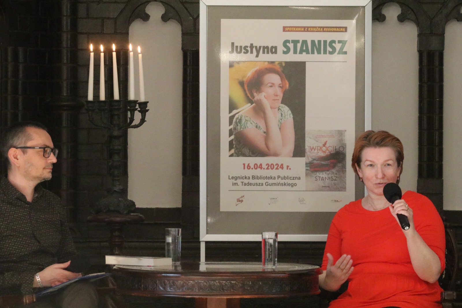 Spotkanie z Justyną Stanisz i promocja jej książki „Wróciło”