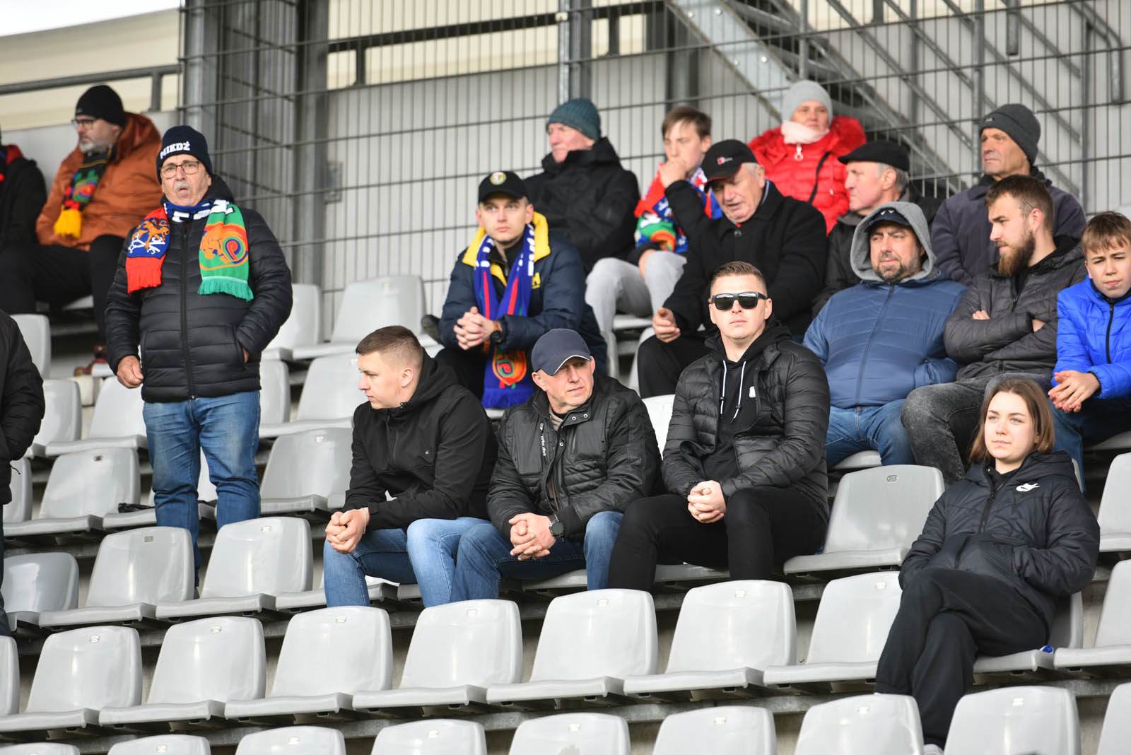 Kibice Miedzi Legnica na trybunach. Zobacz zdjęcia