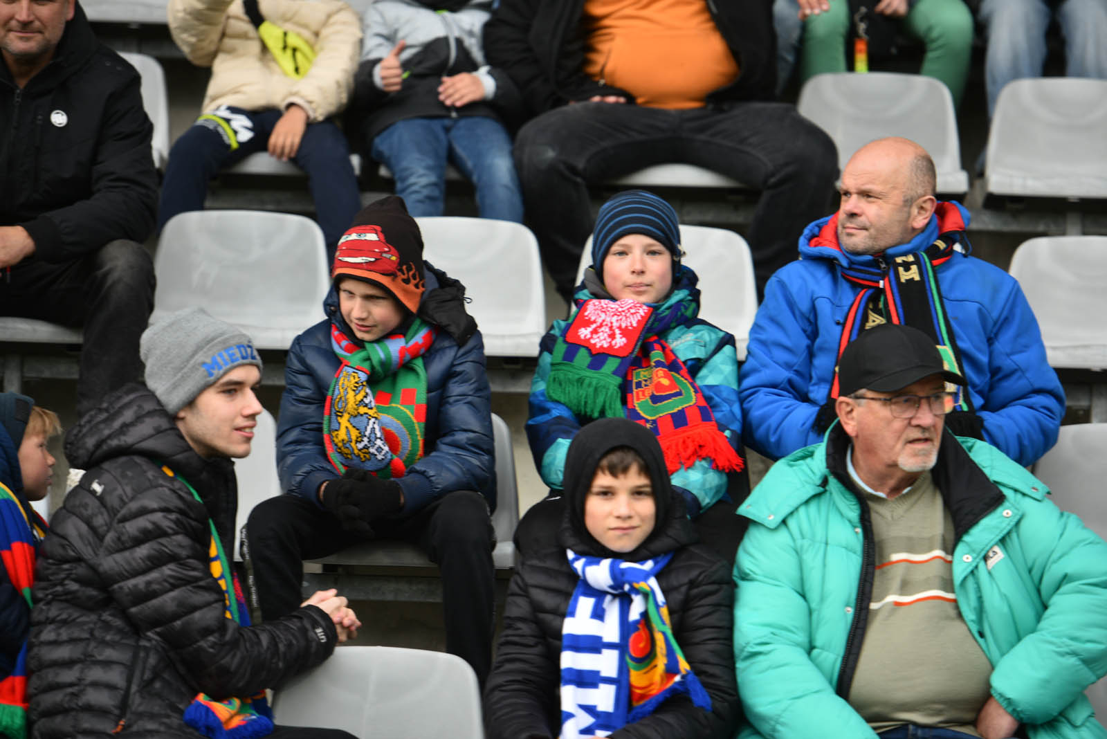 Kibice Miedzi Legnica na trybunach. Zobacz zdjęcia