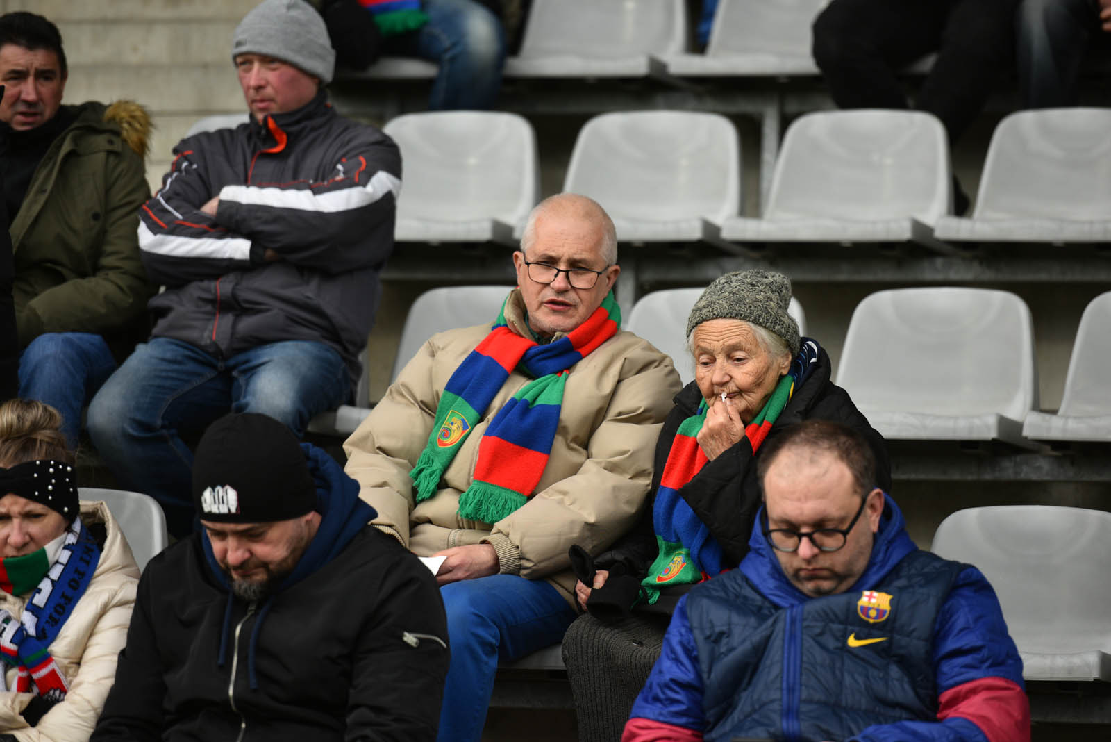 Kibice Miedzi Legnica na trybunach. Zobacz zdjęcia