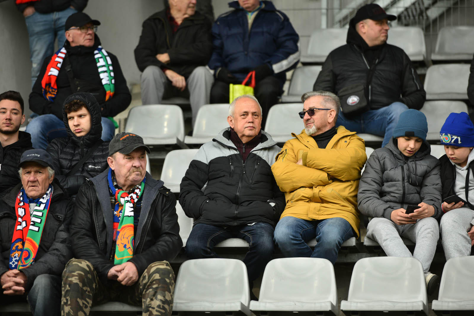 Kibice Miedzi Legnica na trybunach. Zobacz zdjęcia