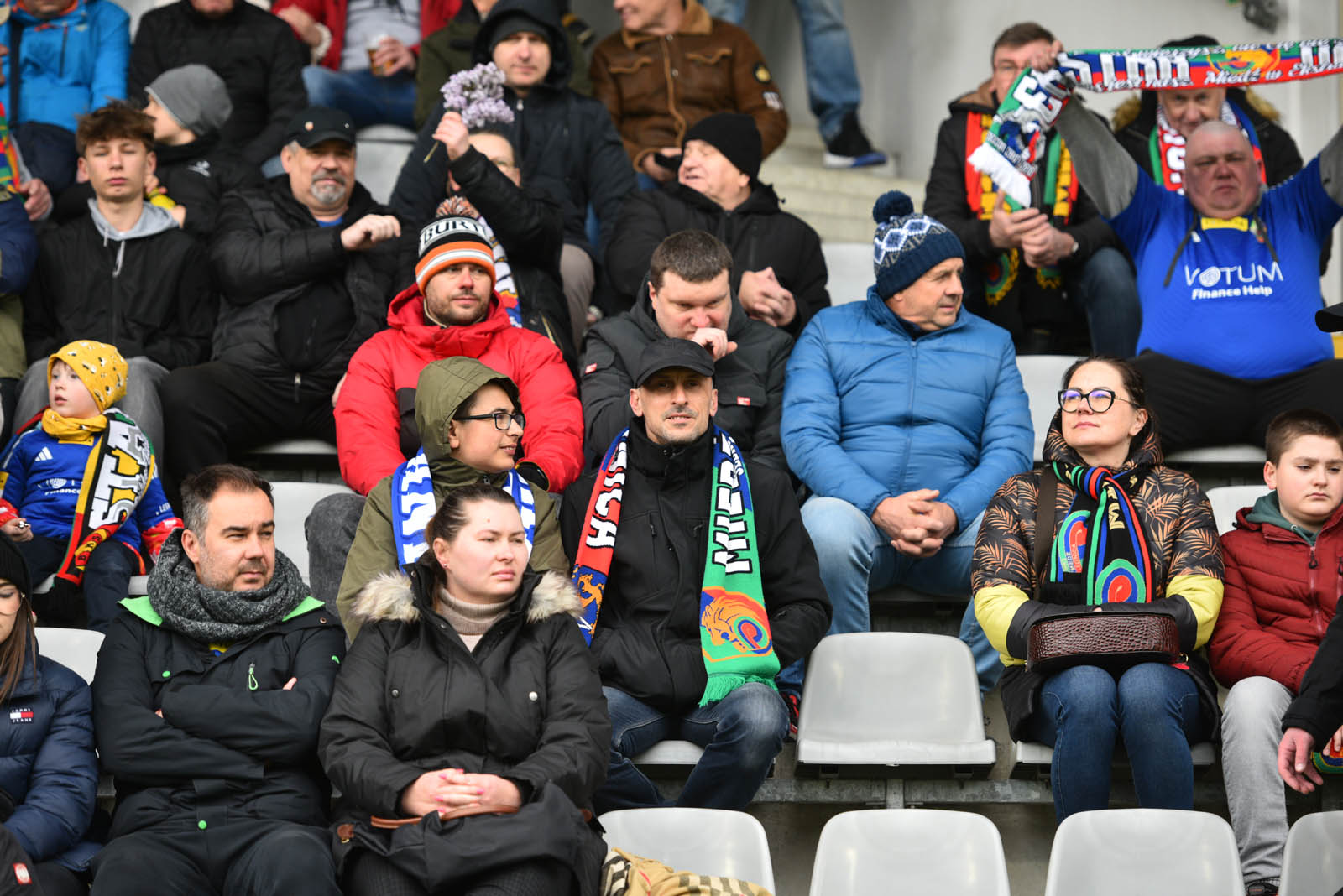 Kibice Miedzi Legnica na trybunach. Zobacz zdjęcia