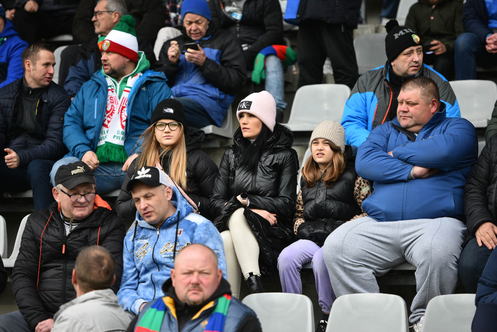 Kibice Miedzi Legnica na trybunach. Zobacz zdjęcia