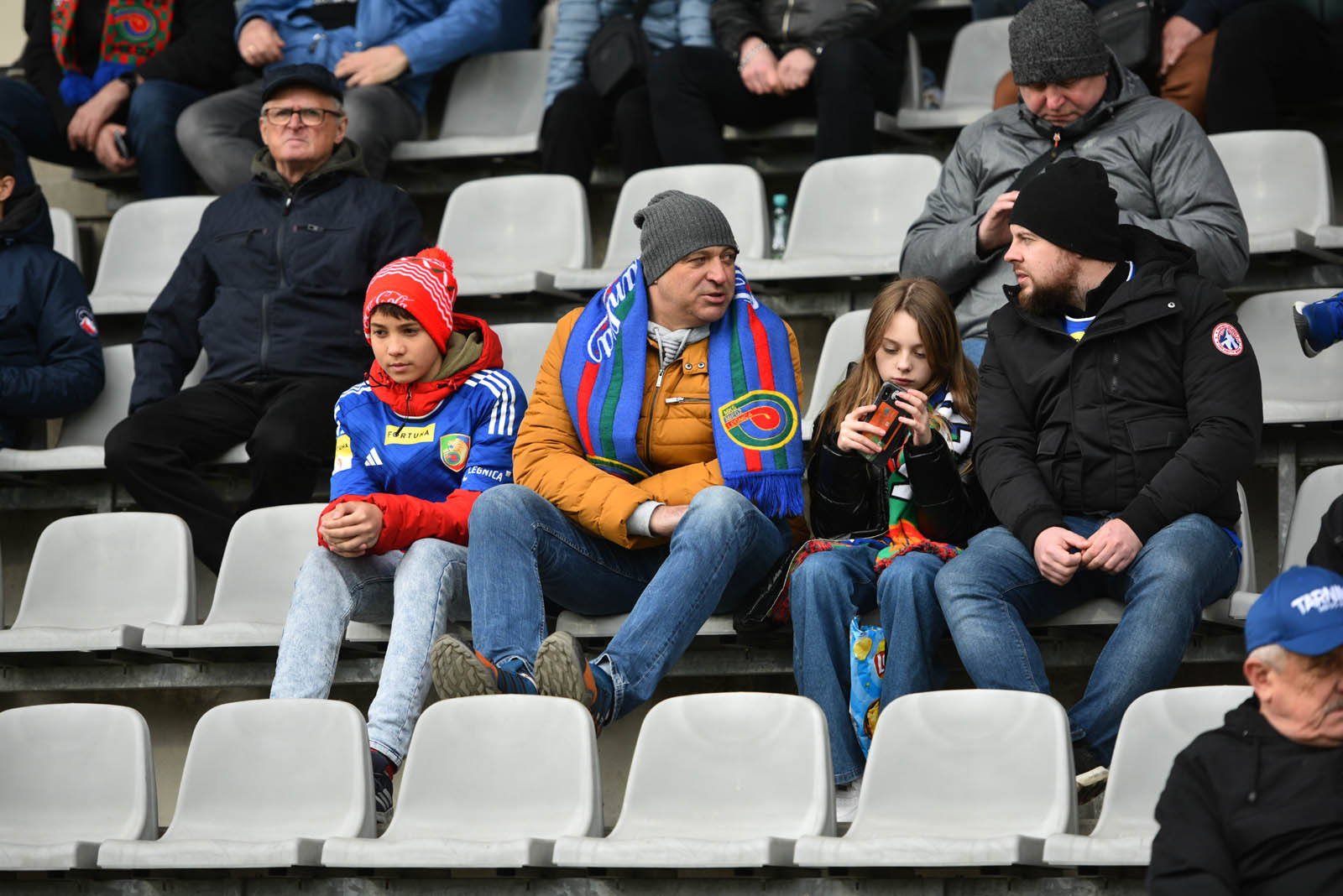 Kibice Miedzi Legnica na trybunach. Zobacz zdjęcia