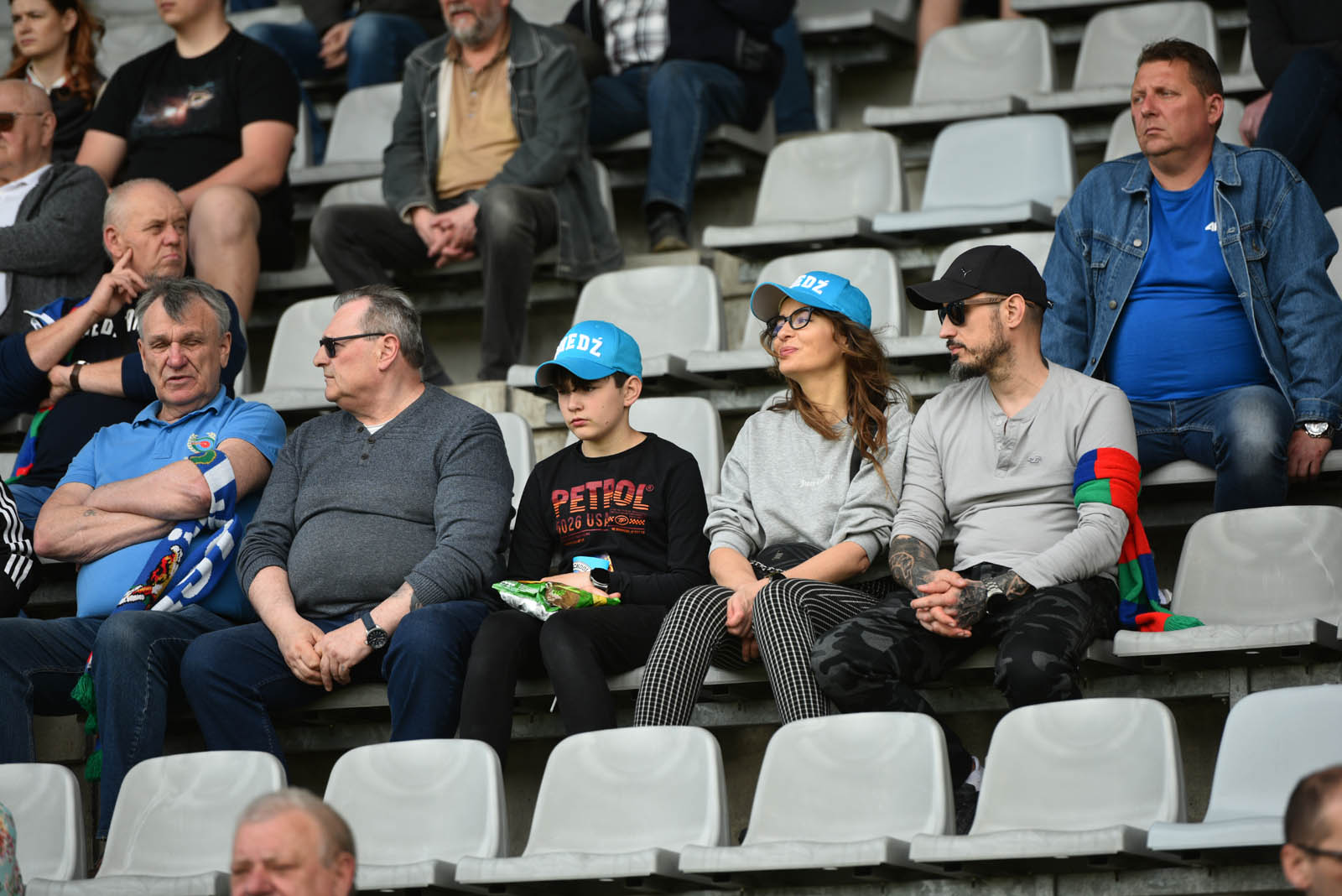 Kibice Miedzi na trybunach meczu ze Zniczem. Znajdź siebie!
