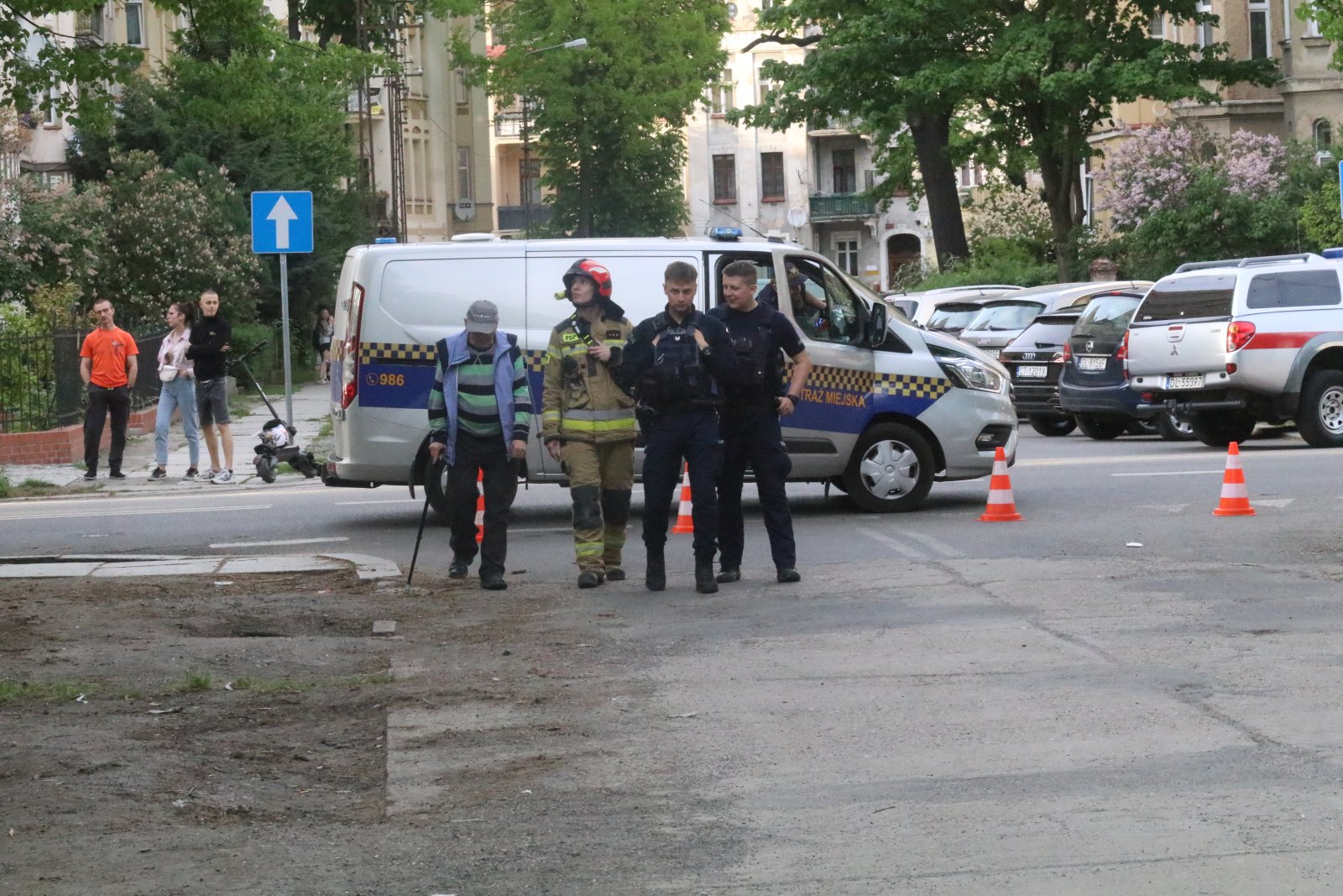 Runął strop w pustostanie. Wewnątrz nie znaleziono nikogo