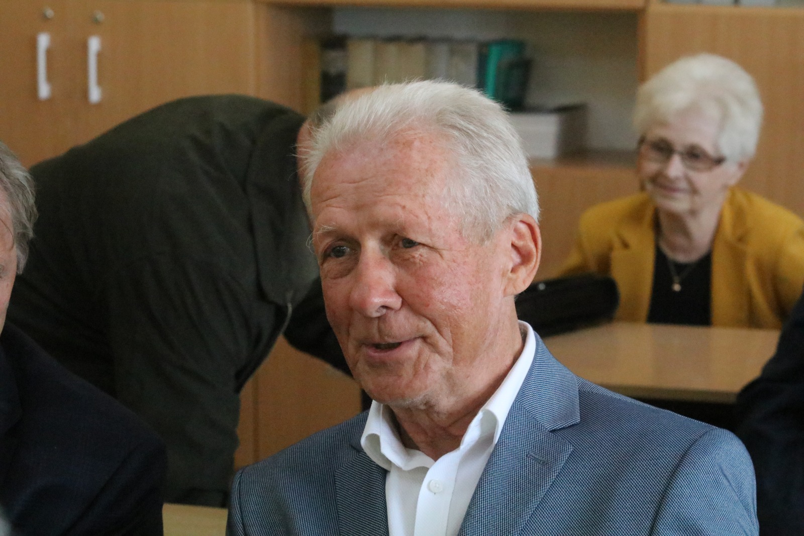 Spotkali się po 55 latach od ukończenia szkoły podstawowej