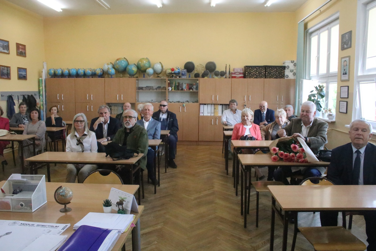 Spotkali się po 55 latach od ukończenia szkoły podstawowej