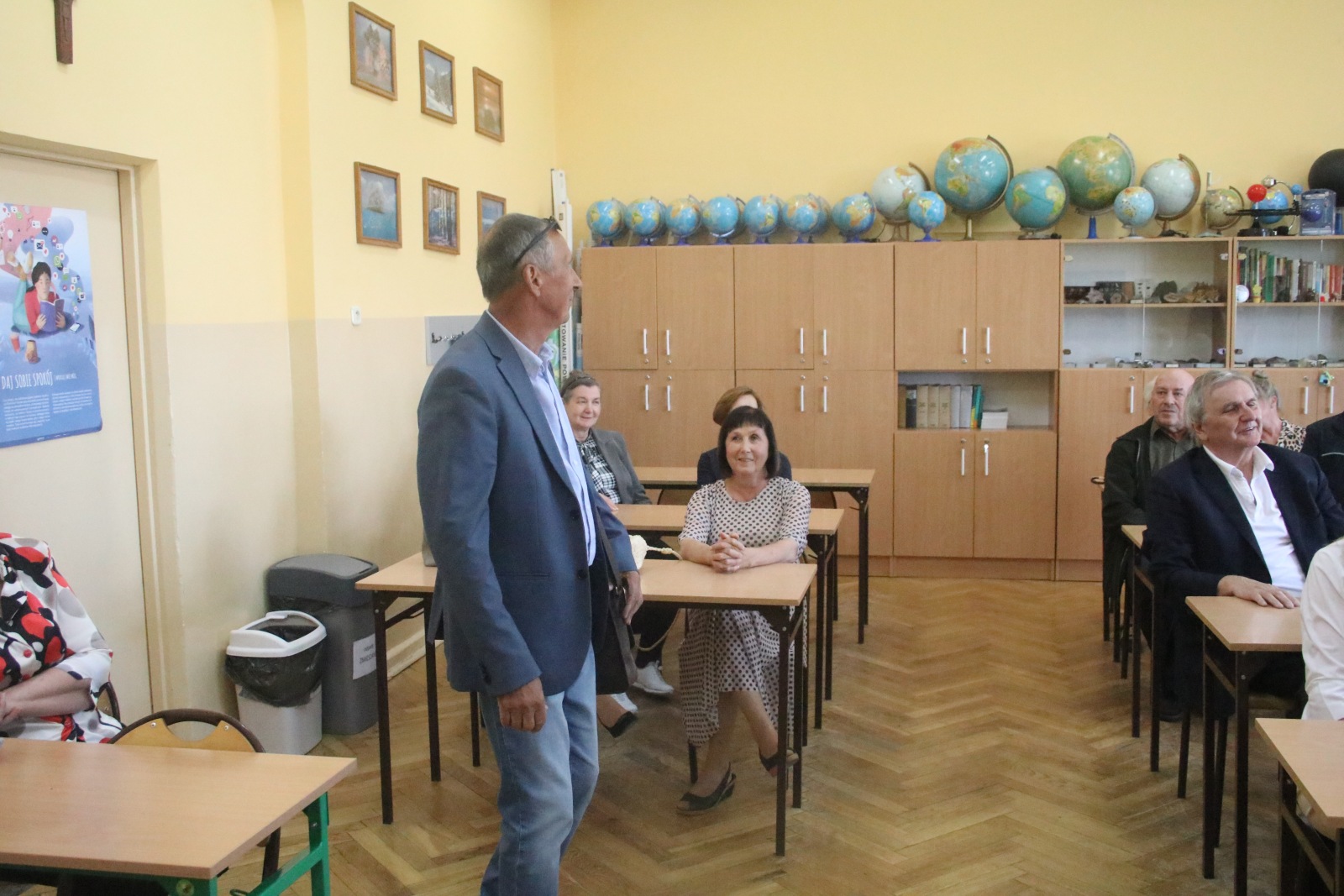 Spotkali się po 55 latach od ukończenia szkoły podstawowej