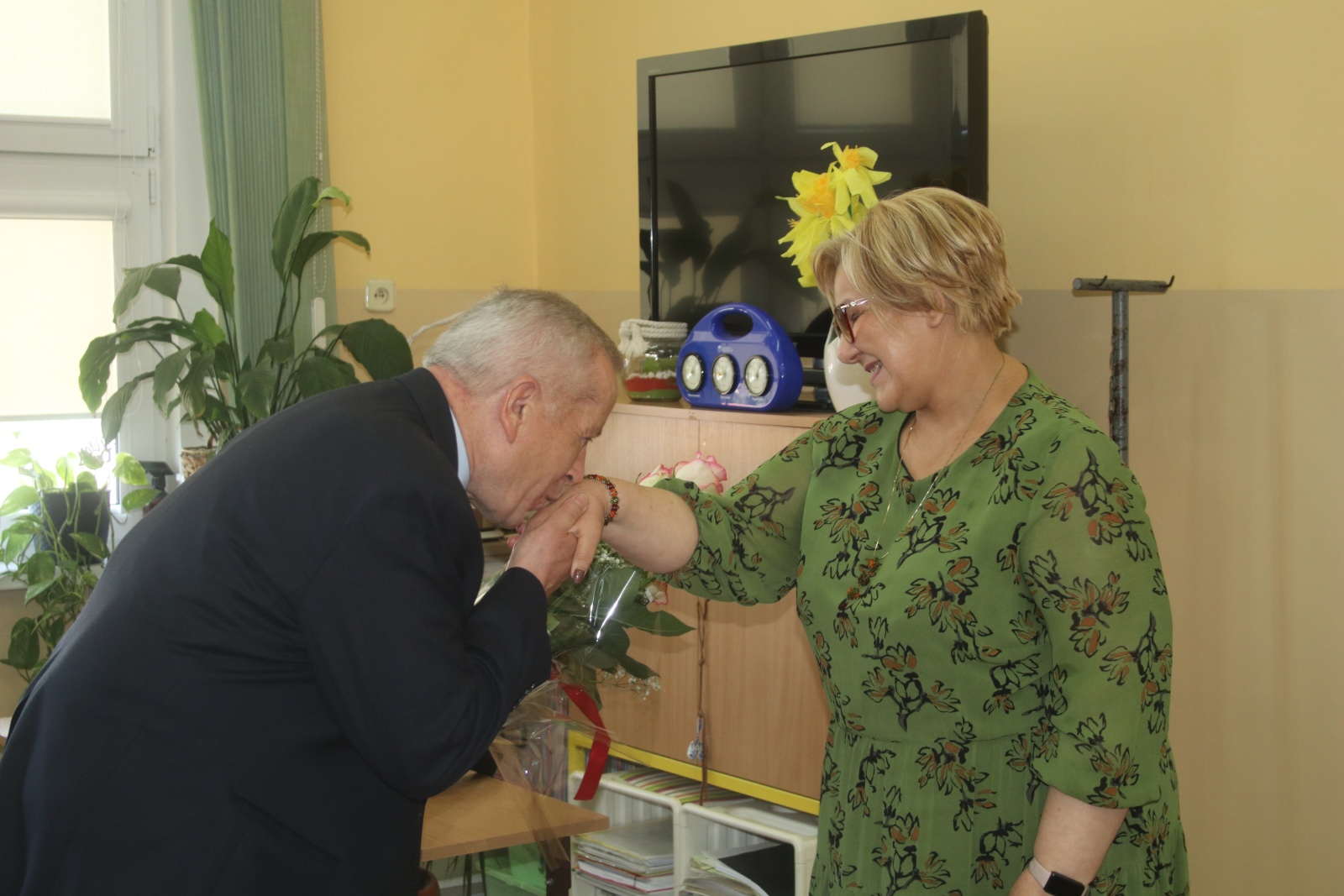 Spotkali się po 55 latach od ukończenia szkoły podstawowej