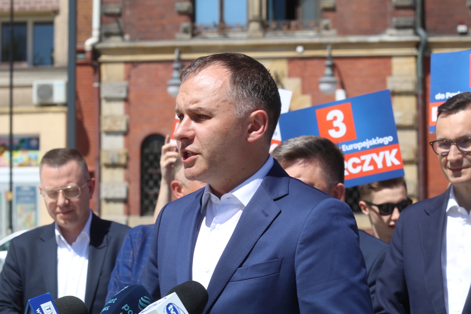 Morawiecki poparł Michała Dworczyka w wyborach do Europarlementu