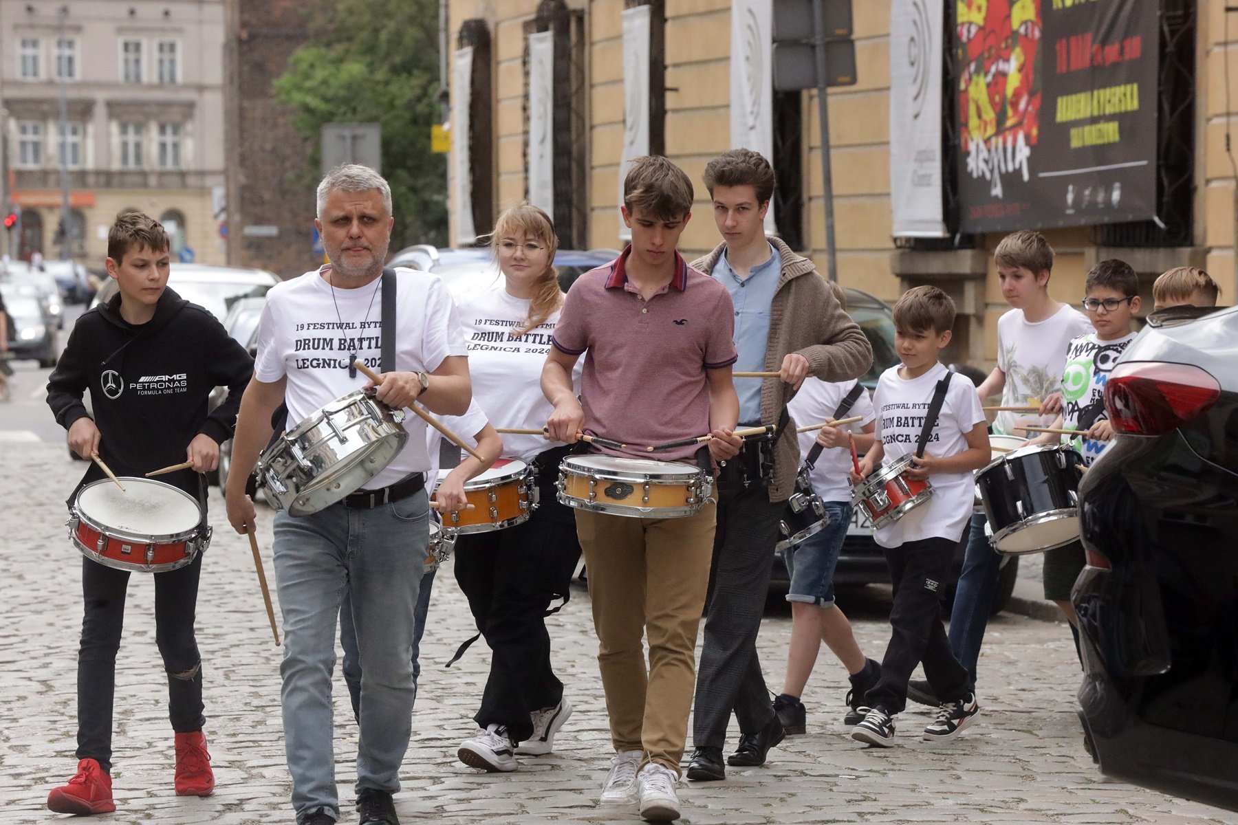 Drum Battle: Parada perkusyjna przeszła ulicami miasta