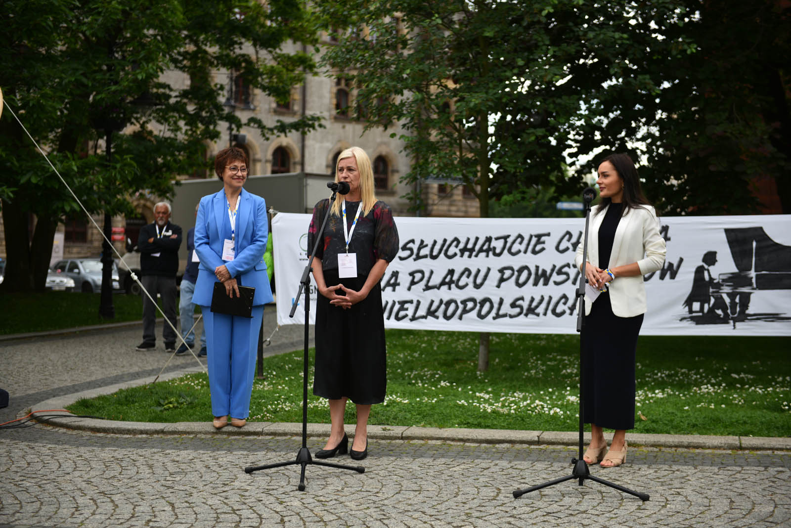 Koncert Posłuchajcie Chopina na Placu Powstańców Wielkopolskich