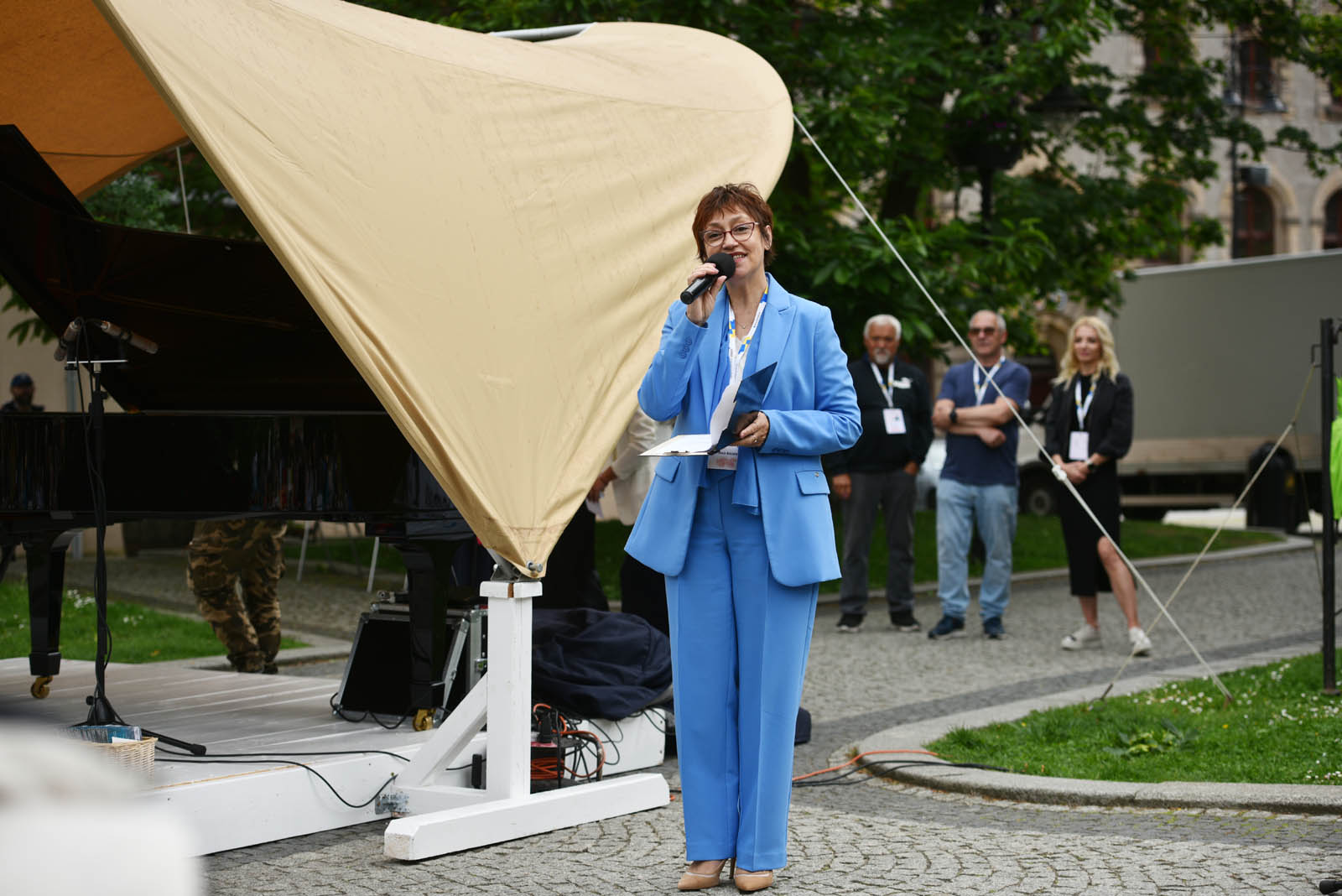 Koncert Posłuchajcie Chopina na Placu Powstańców Wielkopolskich