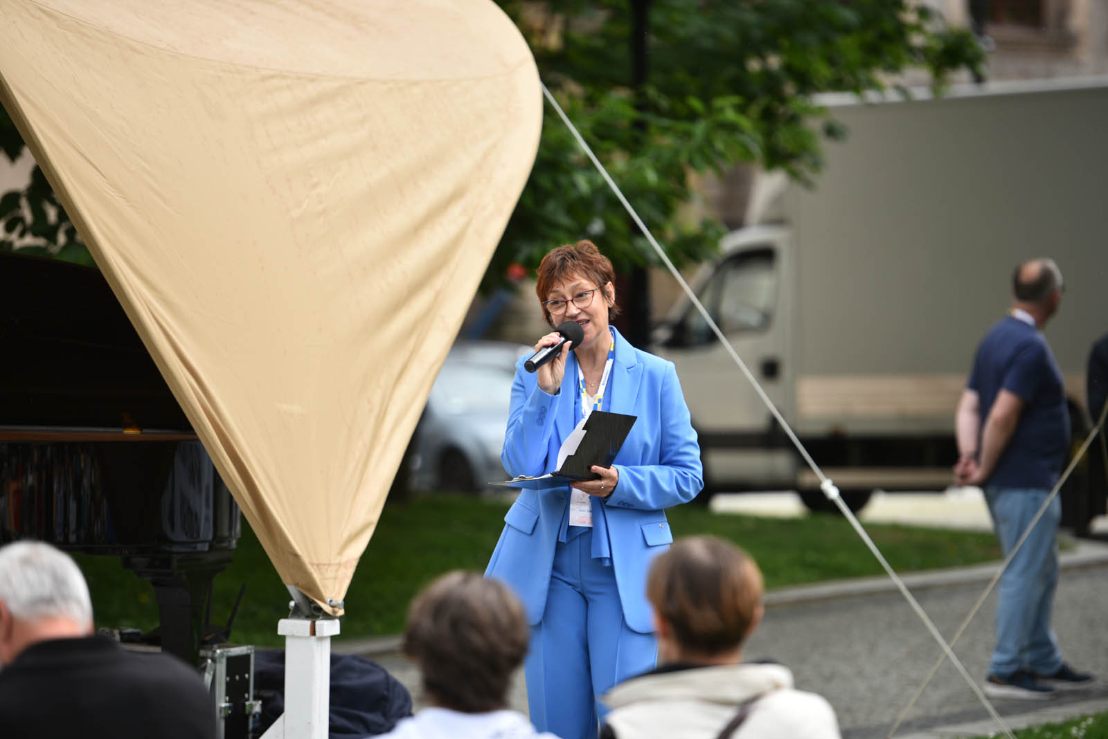 Koncert Posłuchajcie Chopina na Placu Powstańców Wielkopolskich
