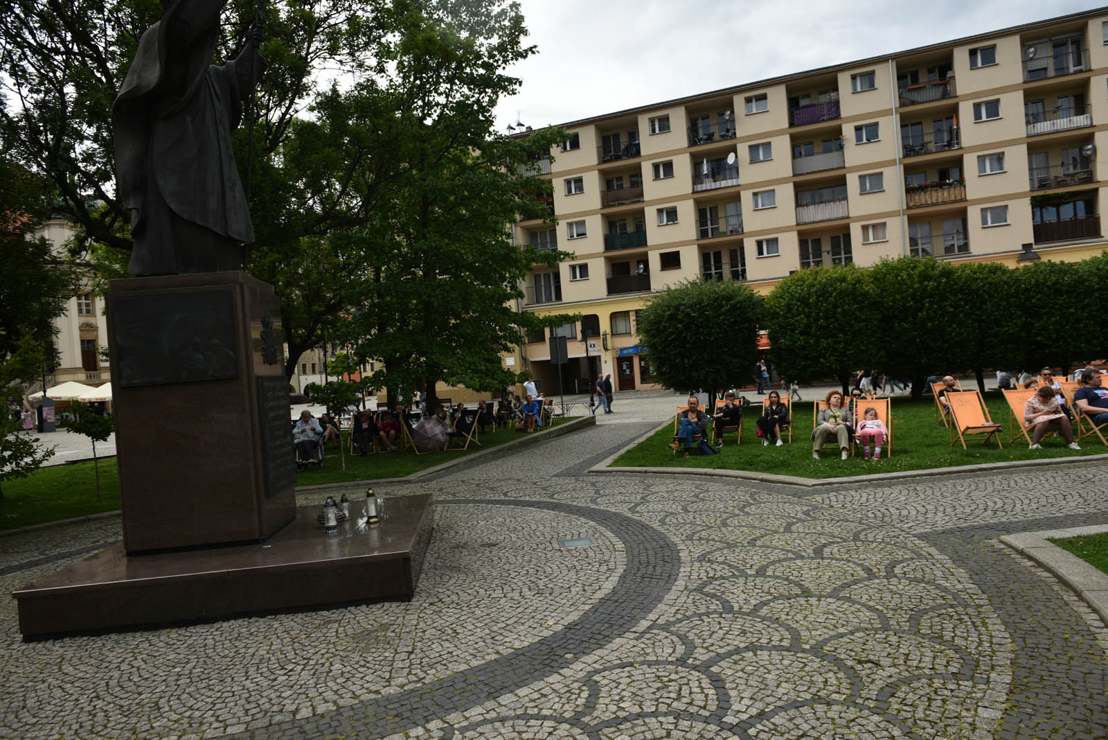 Koncert Posłuchajcie Chopina na Placu Powstańców Wielkopolskich